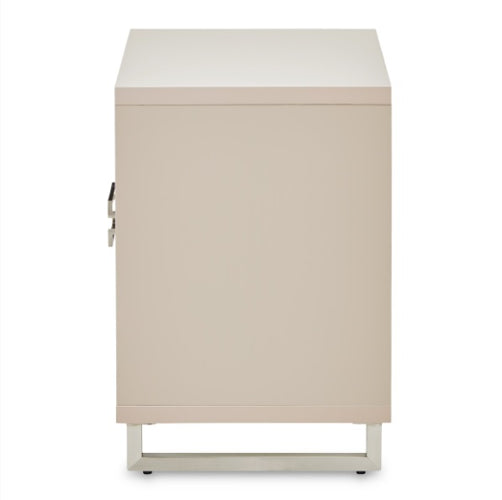 AICO Furniture Palm Gate Nightstand in Clay - Luxury Home Furniture (MI)