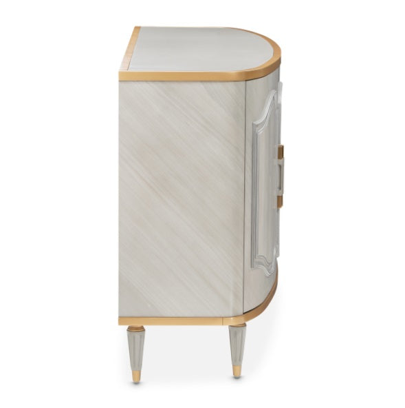 AICO Furniture St. Charles Sideboard in Dove Gray - Luxury Home Furniture (MI)