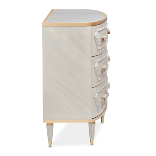 AICO Furniture St.Charles Dresser in Dove Gray - Luxury Home Furniture (MI)
