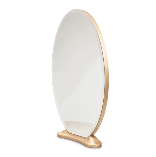 AICO Furniture St.Charles Vanity Mirror in Dove Gray - Luxury Home Furniture (MI)