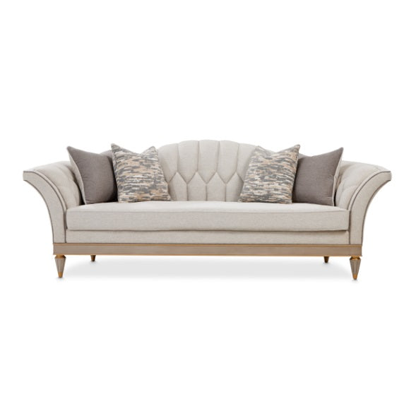 AICO Furniture St.Charles Sofa in Dove Gray - Luxury Home Furniture (MI)
