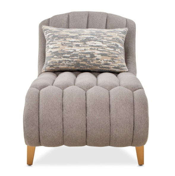 AICO Furniture St.Charles Chaise in Dove Gray - Luxury Home Furniture (MI)