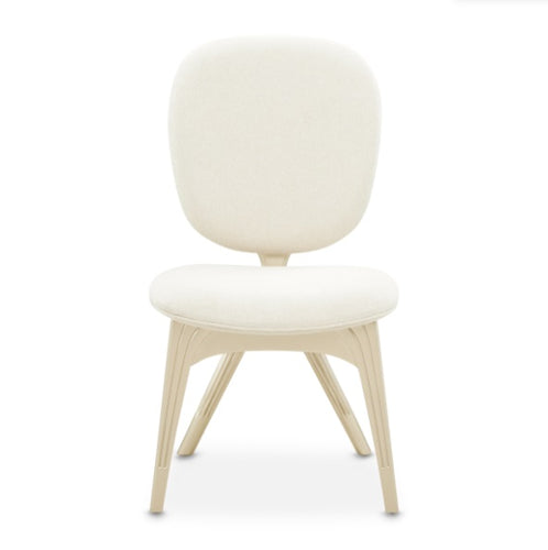 AICO Furniture Camellia Field Vanity Chair in Caramel - Luxury Home Furniture (MI)
