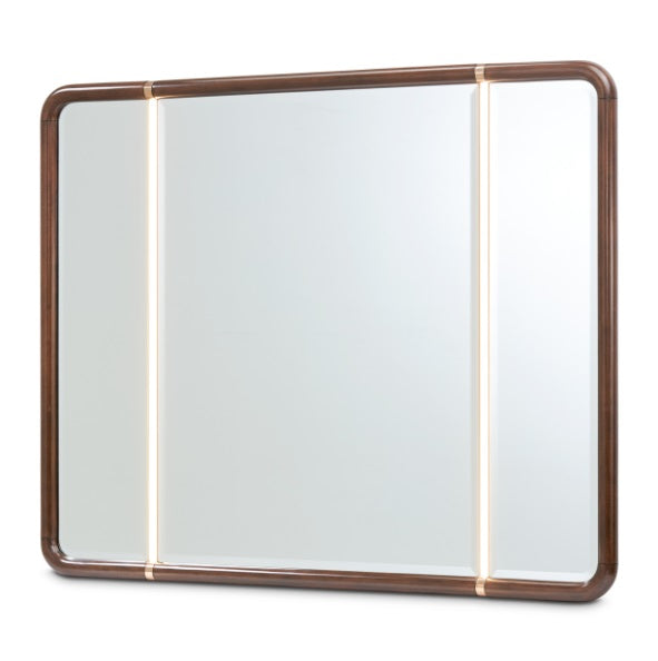 AICO Furniture Mason Park Dresser Mirror in Umber - Luxury Home Furniture (MI)