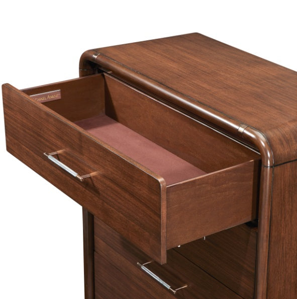 AICO Furniture Mason Park Gentelmen's Chest in Umber - Luxury Home Furniture (MI)