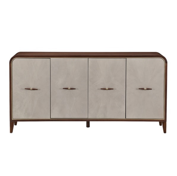 AICO Furniture Houston Sideboard in Walnut - Luxury Home Furniture (MI)