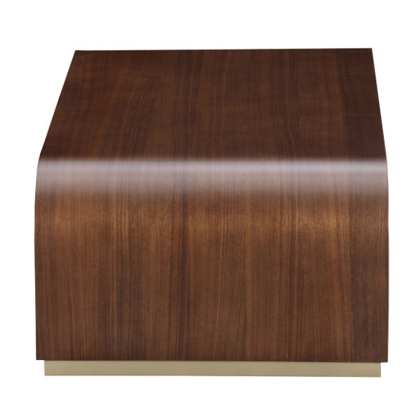 AICO Furniture Houston Cocktail Table in Walnut - Luxury Home Furniture (MI)