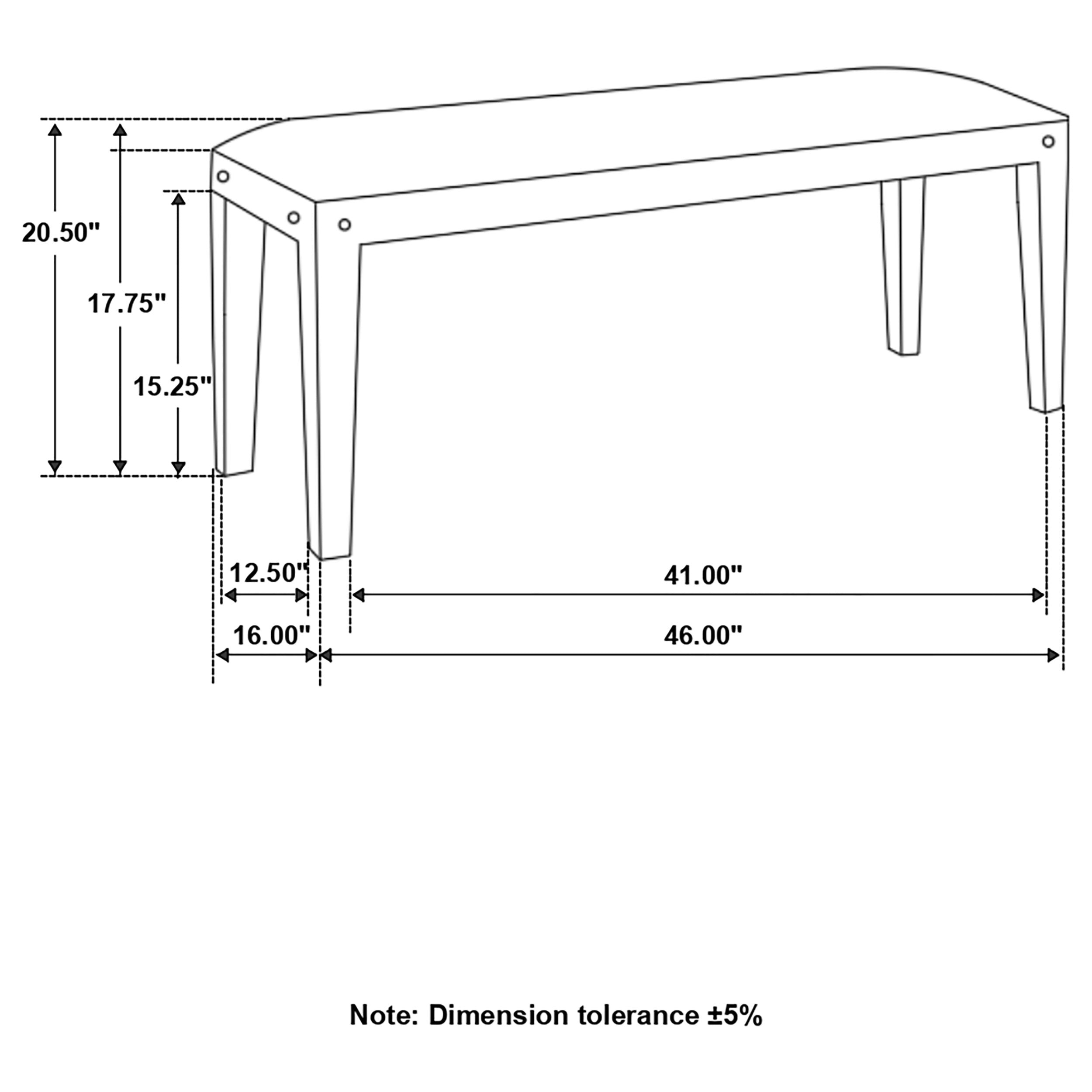 Lamont Accent Bench - Luxury Home Furniture (MI)