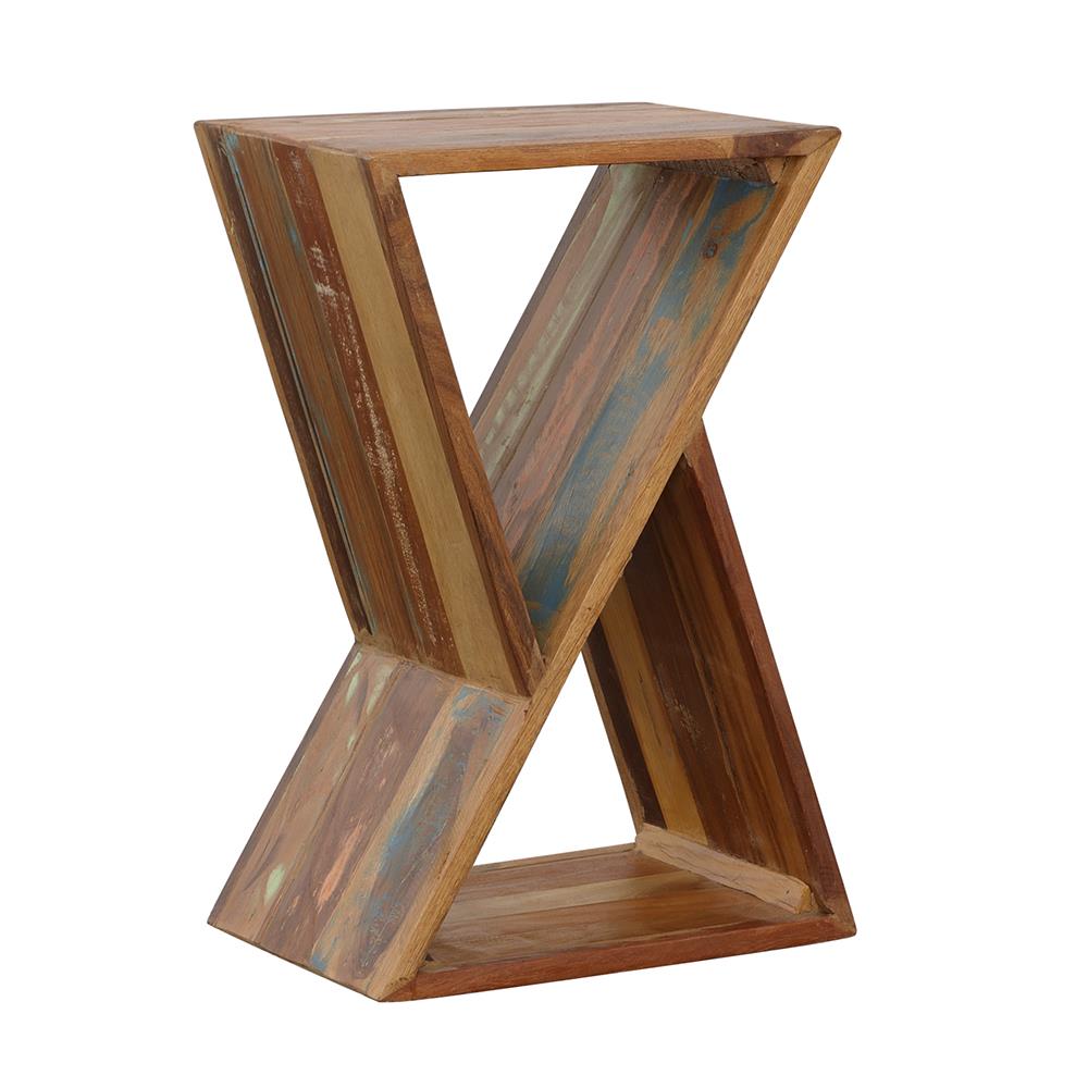 Lily Geometric Accent Table Natural - Luxury Home Furniture (MI)
