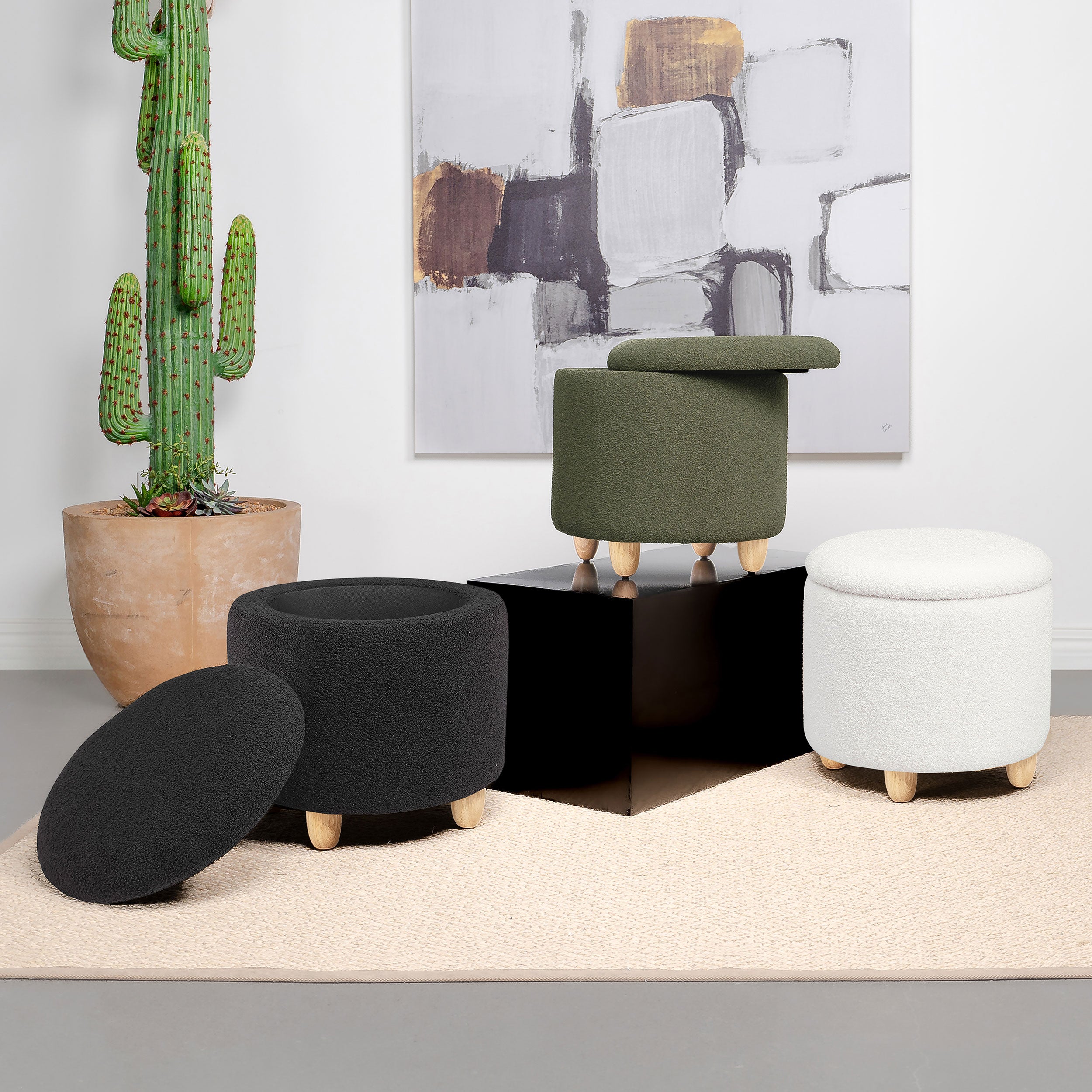 Valia Ottoman - Luxury Home Furniture (MI)
