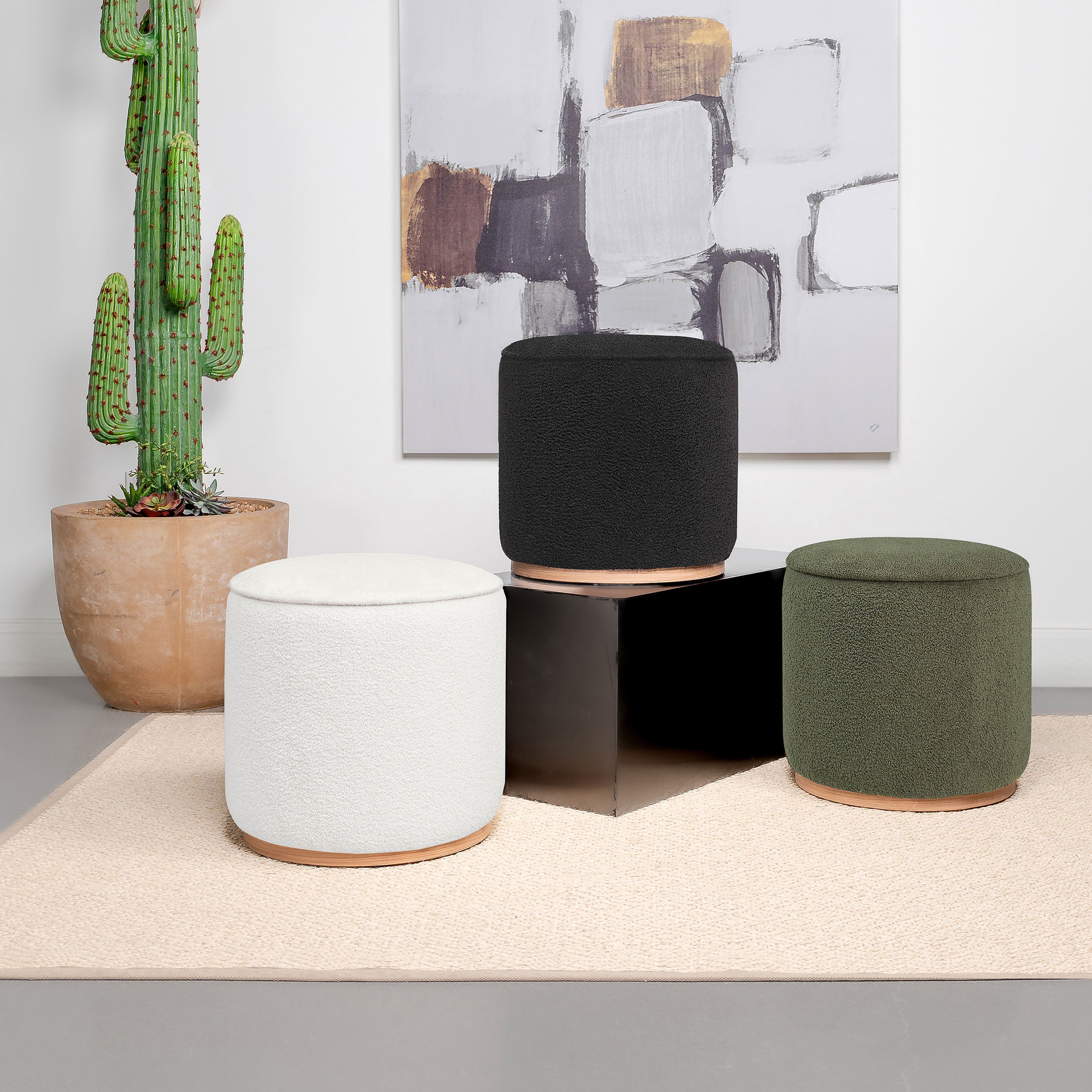 Zena Ottoman - Luxury Home Furniture (MI)
