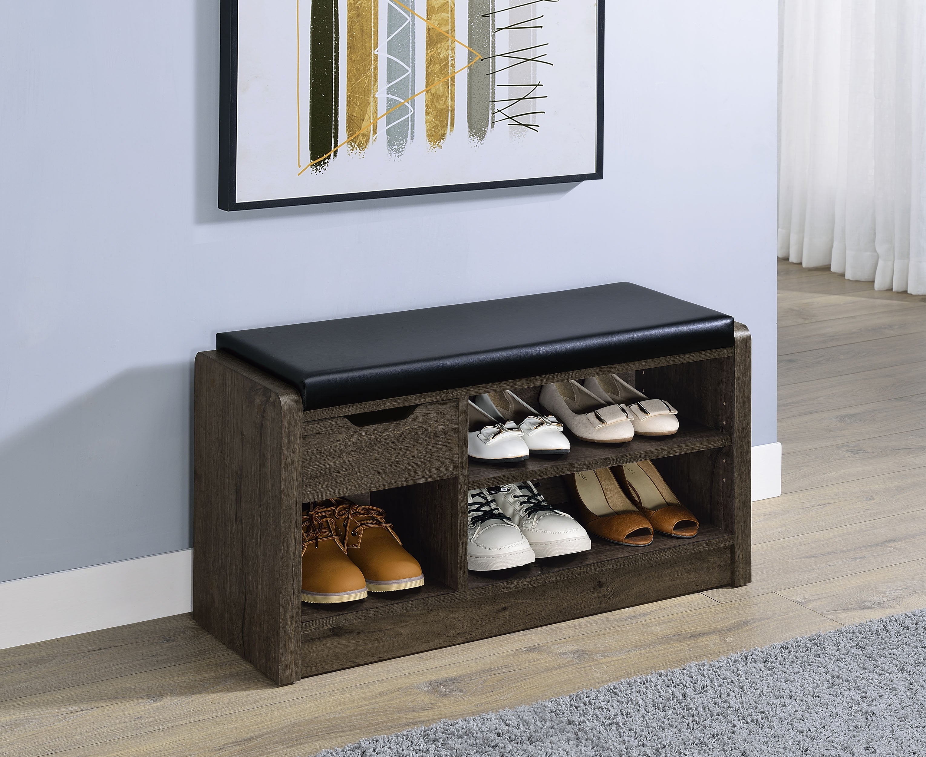 Arrington Shoe Cabinet - Luxury Home Furniture (MI)