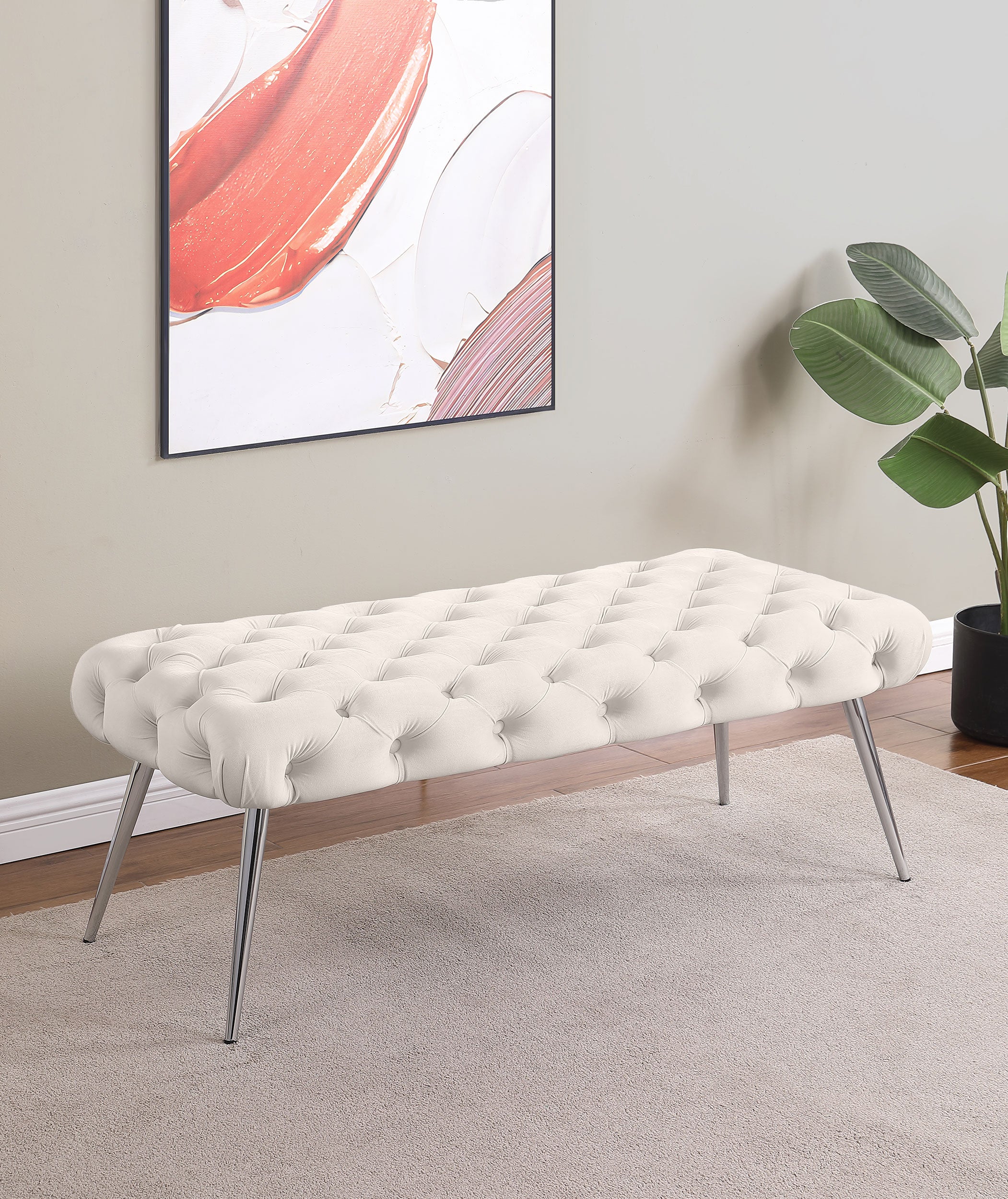 Ella Accent Bench - Luxury Home Furniture (MI)