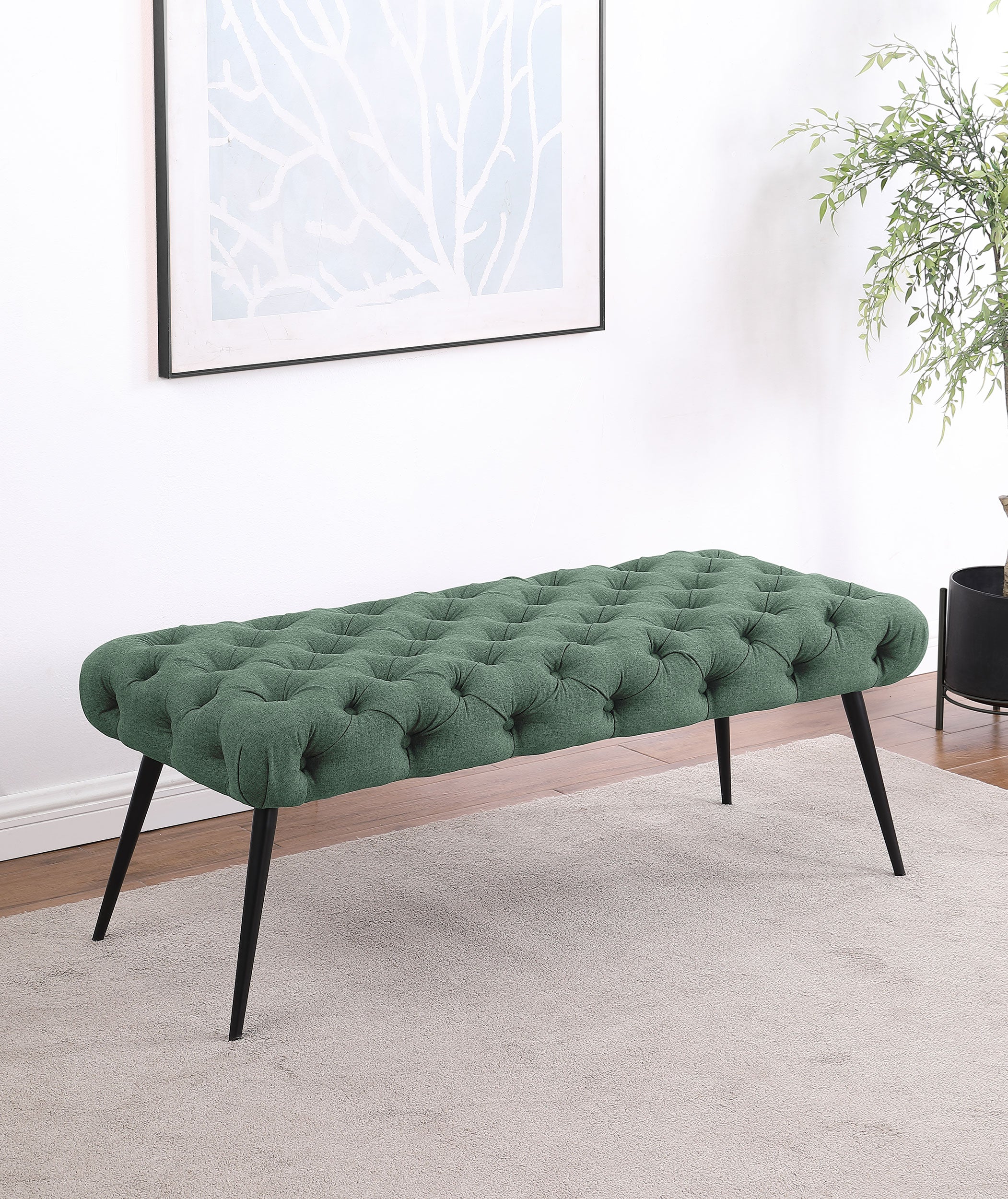 Ella Accent Bench - Luxury Home Furniture (MI)