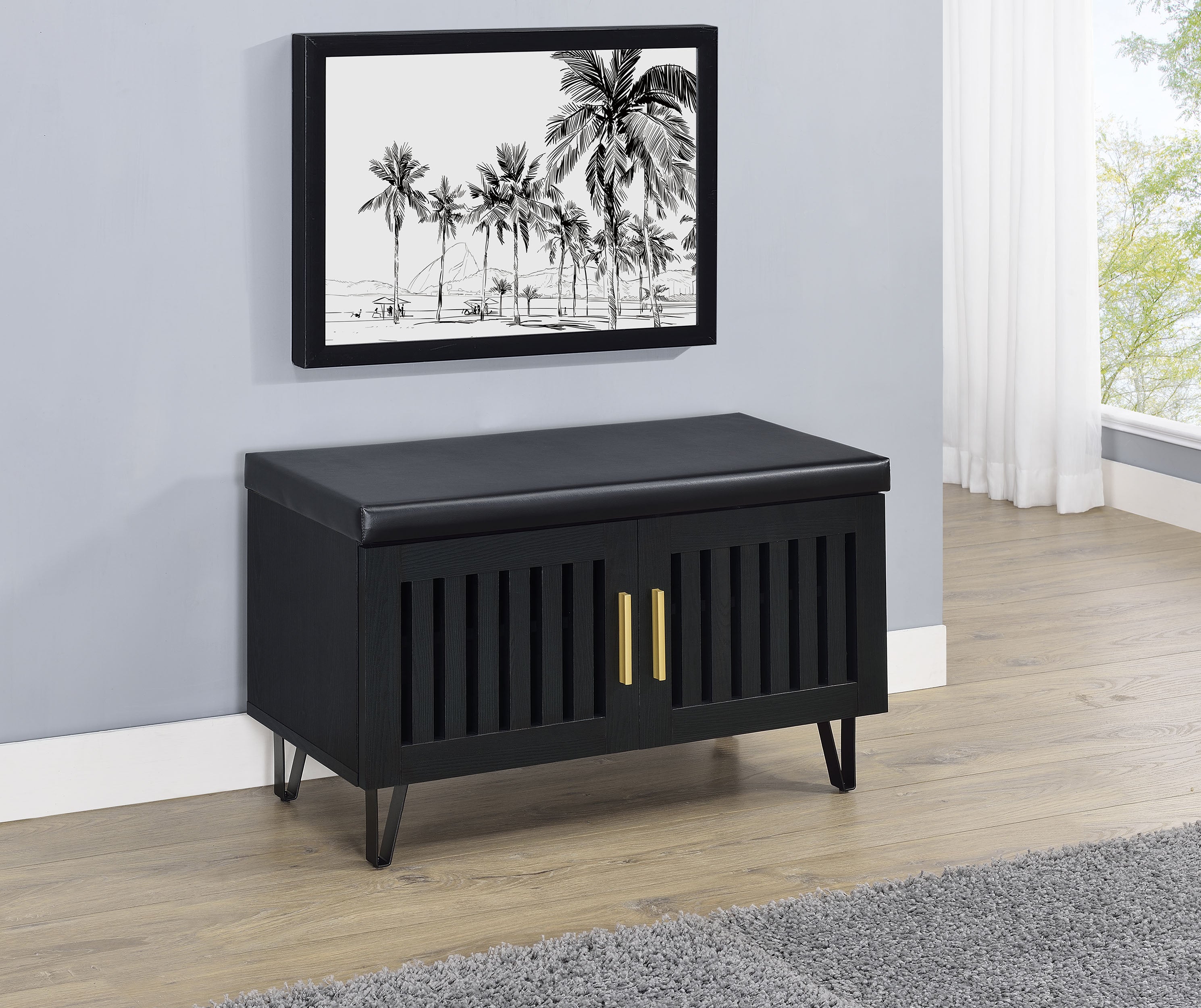 Brixton Storage Bench - Luxury Home Furniture (MI)