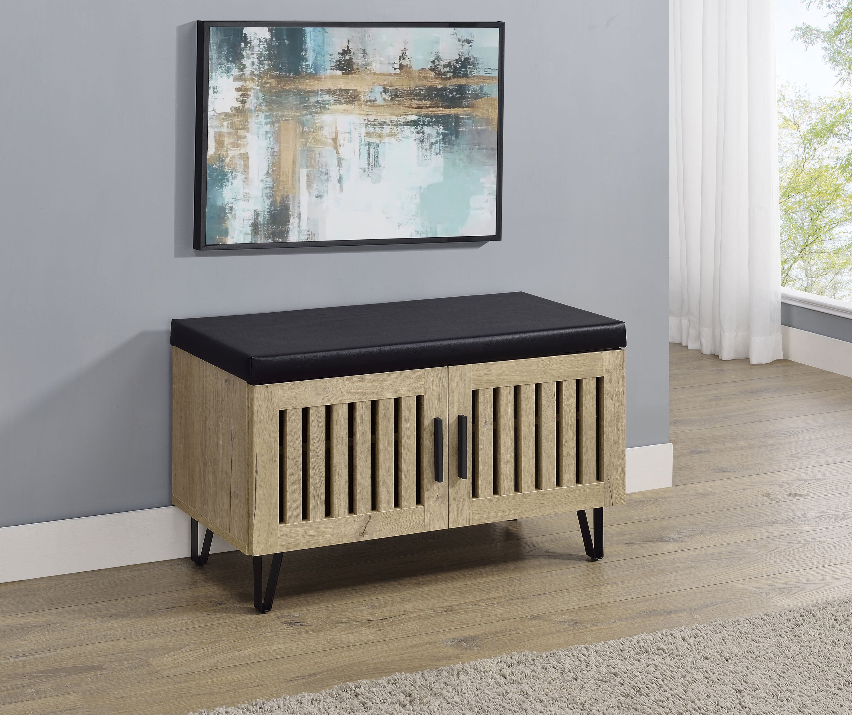 Brixton Storage Benches - Luxury Home Furniture (MI)