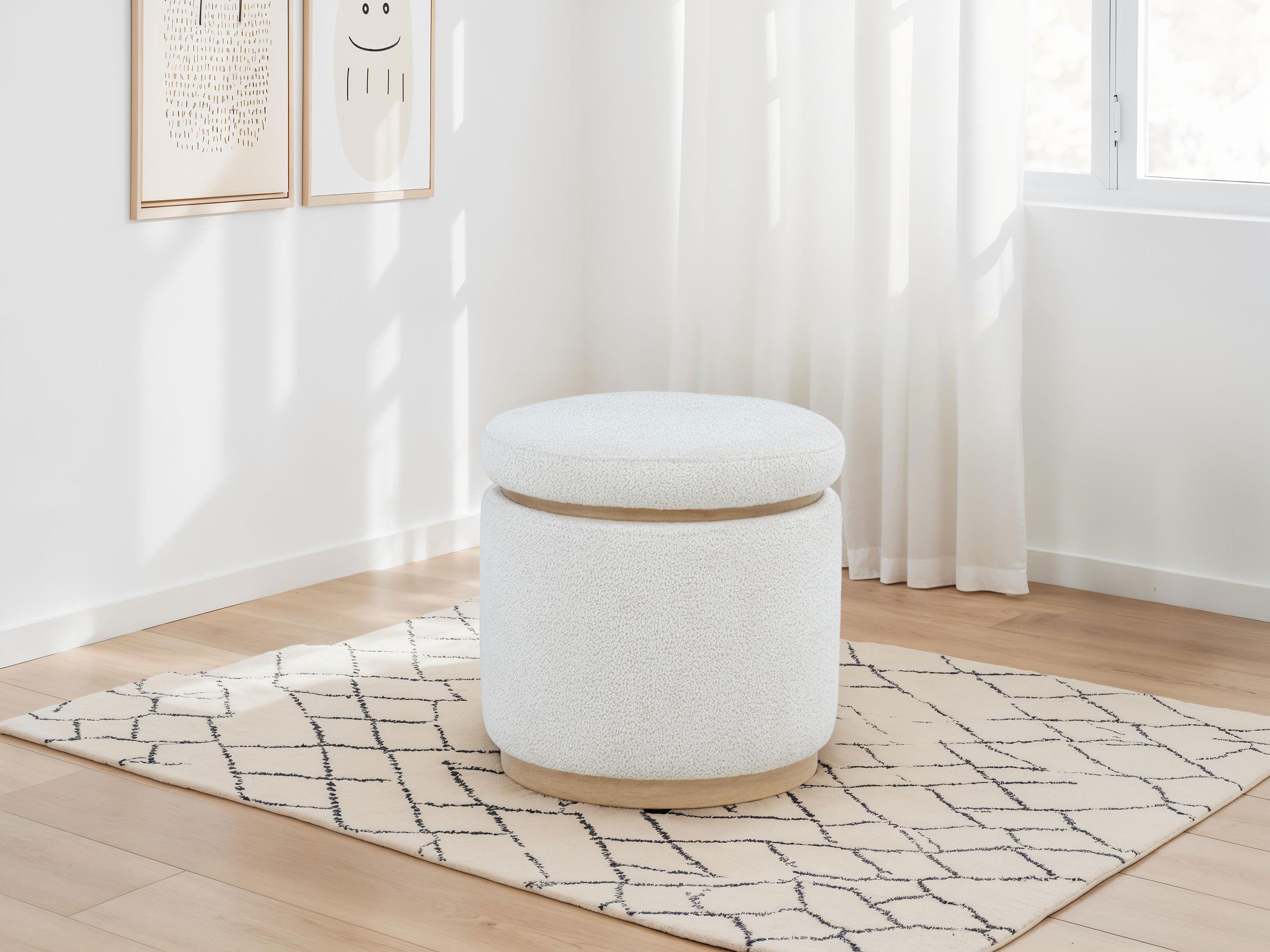 Remuda Storage Ottoman - Luxury Home Furniture (MI)