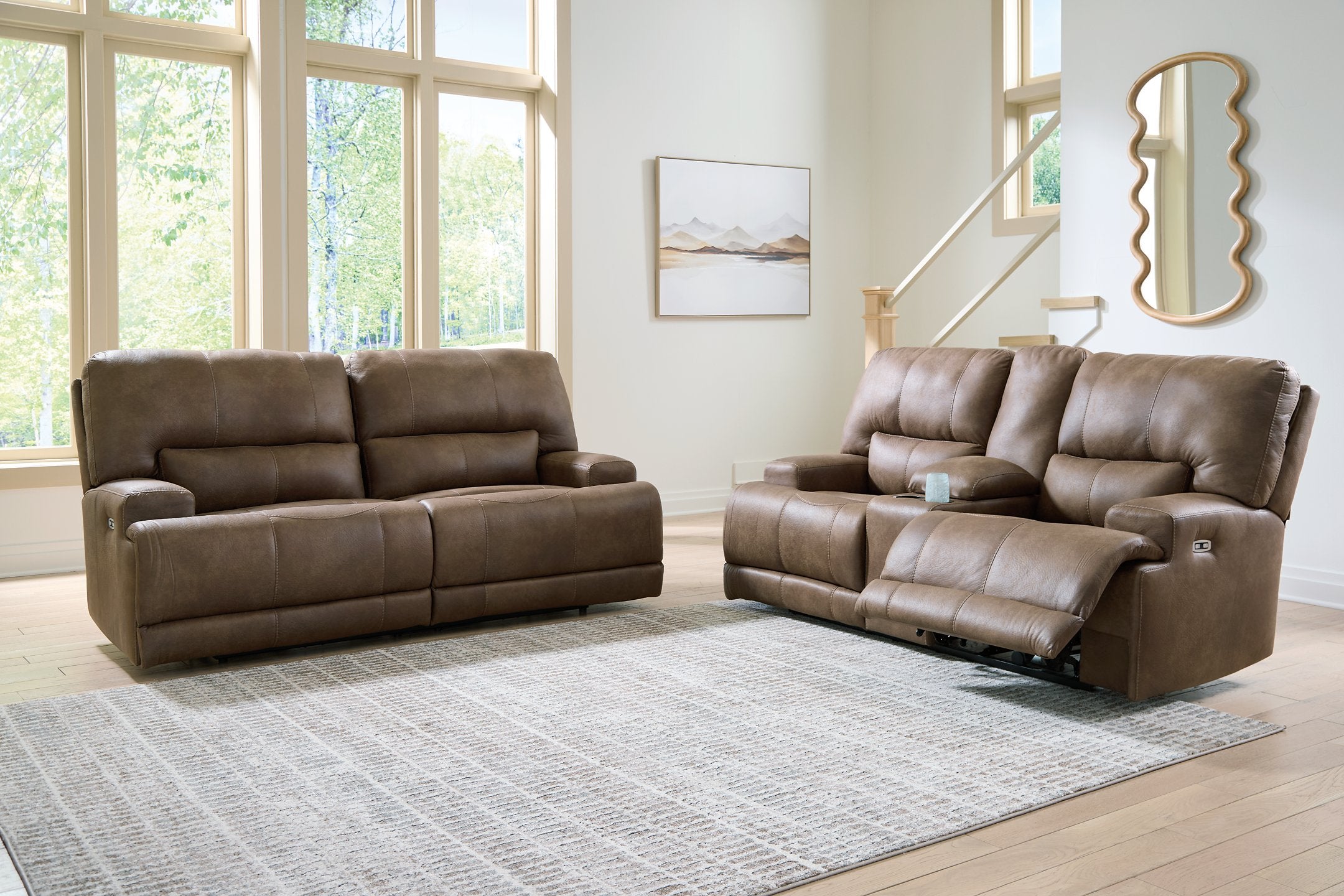 Beckley Place Reclining Living Room Set - Luxury Home Furniture (MI)
