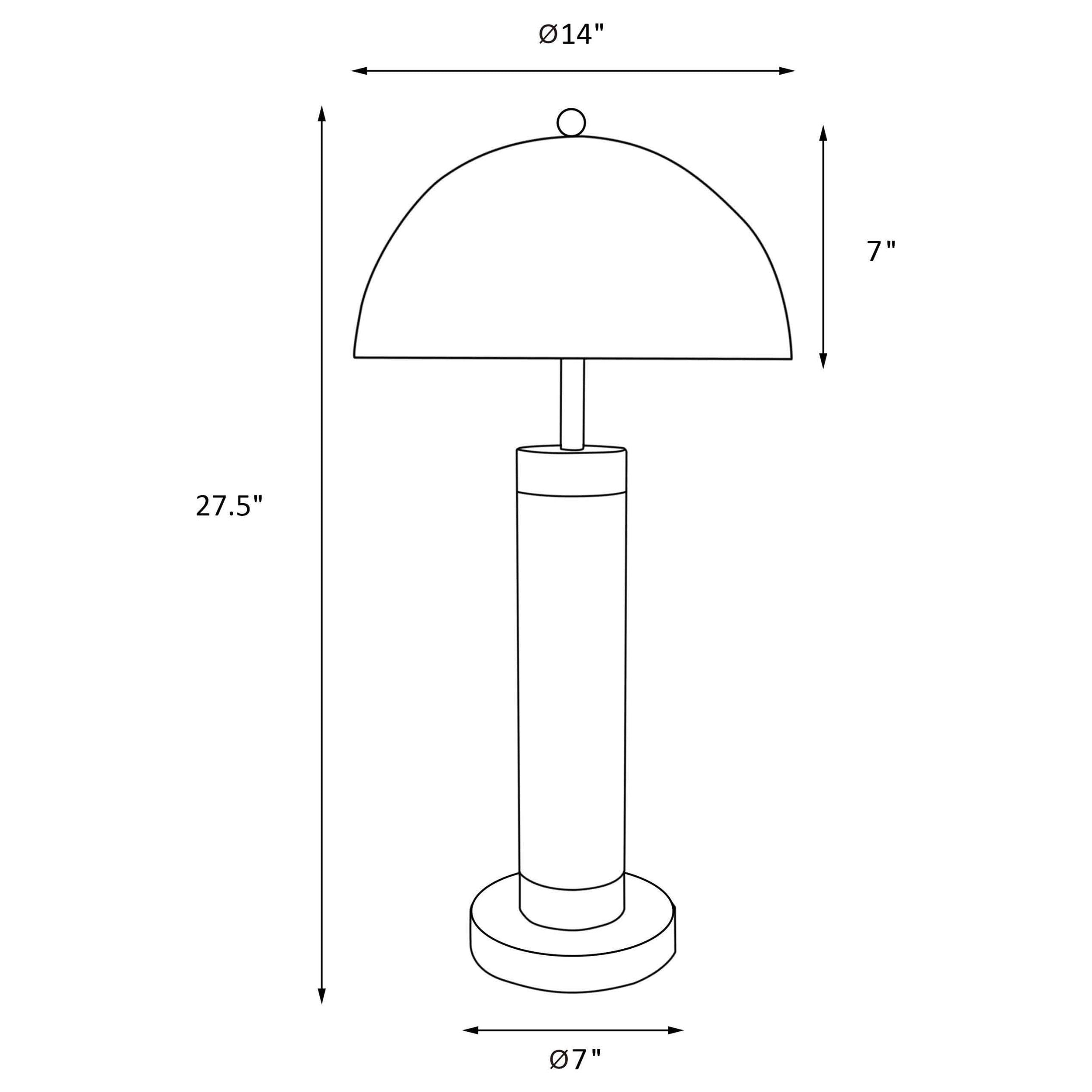 Conroe Table Lamp - Luxury Home Furniture (MI)