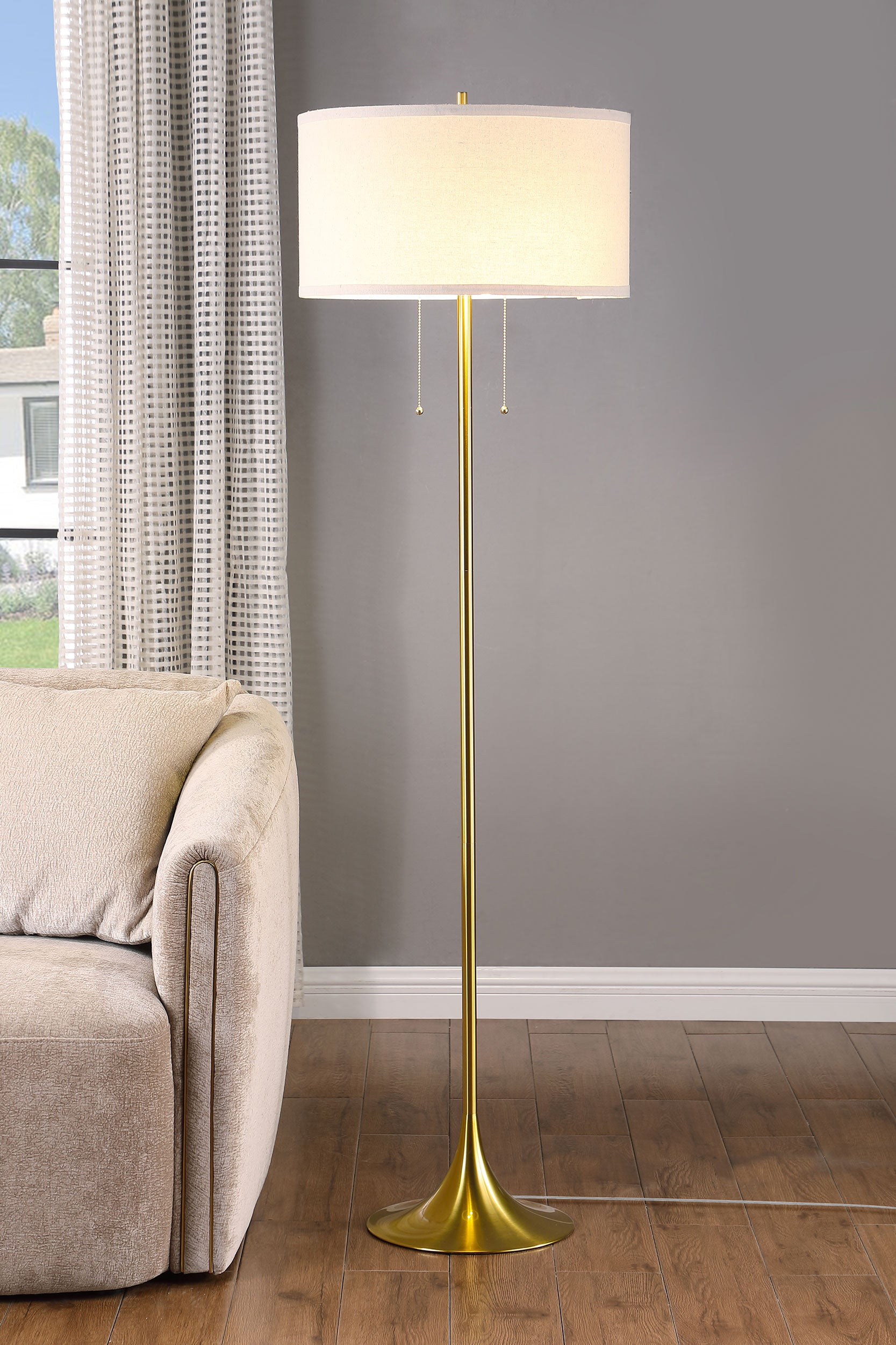 Elmira Floor Lamp - Luxury Home Furniture (MI)