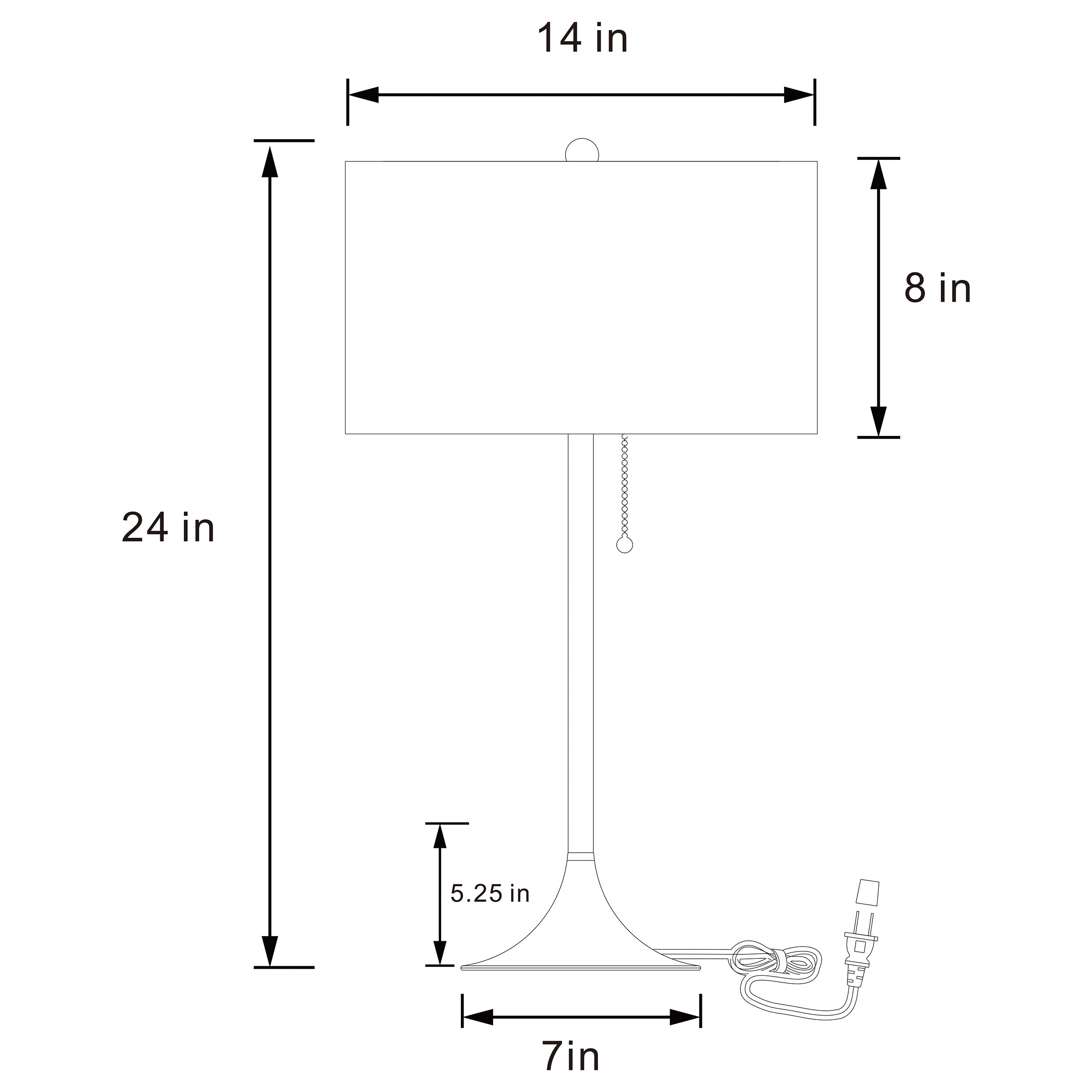 Elmira Table Lamp - Luxury Home Furniture (MI)