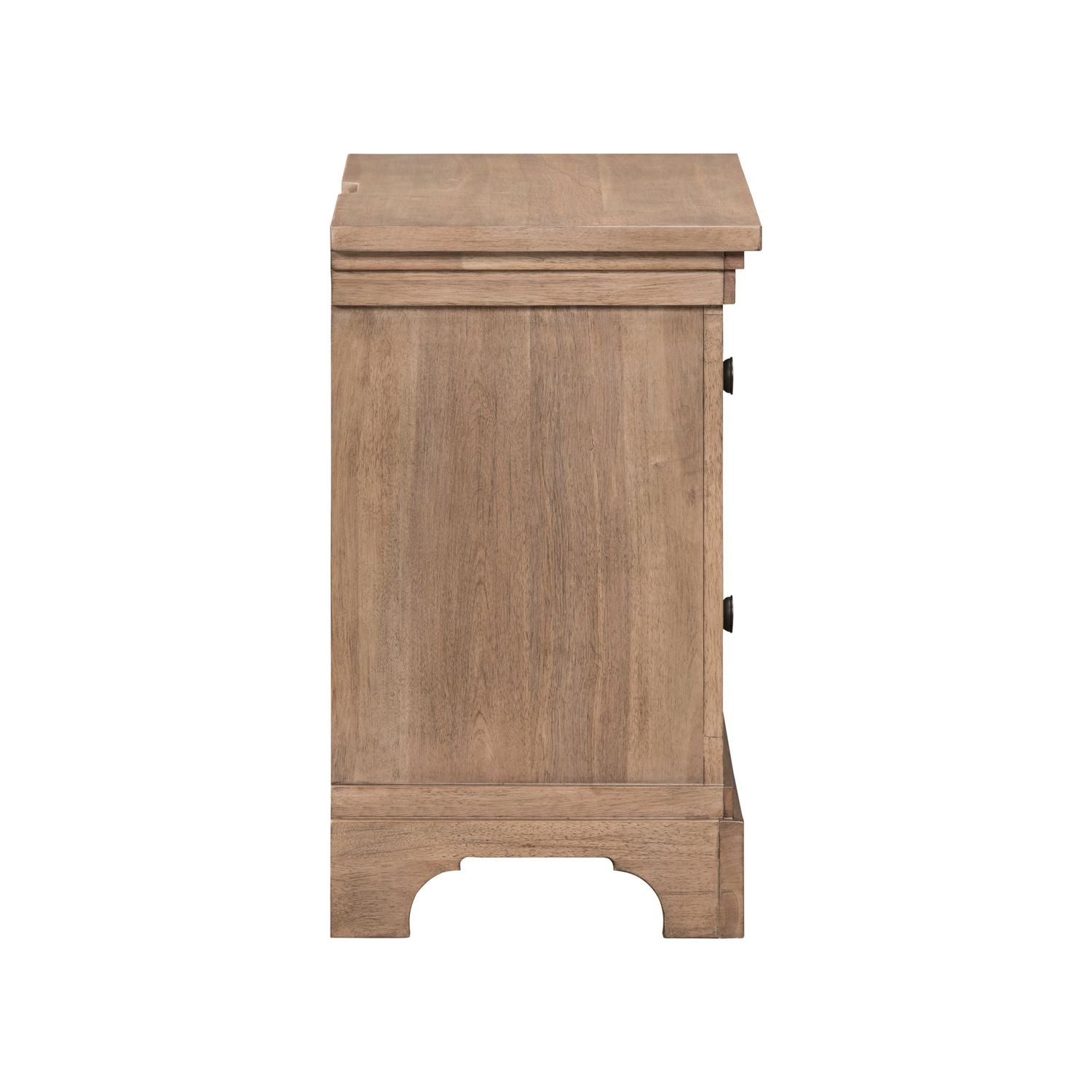 Haven Hills Nightstand w/ Charging Station - Luxury Home Furniture (MI)