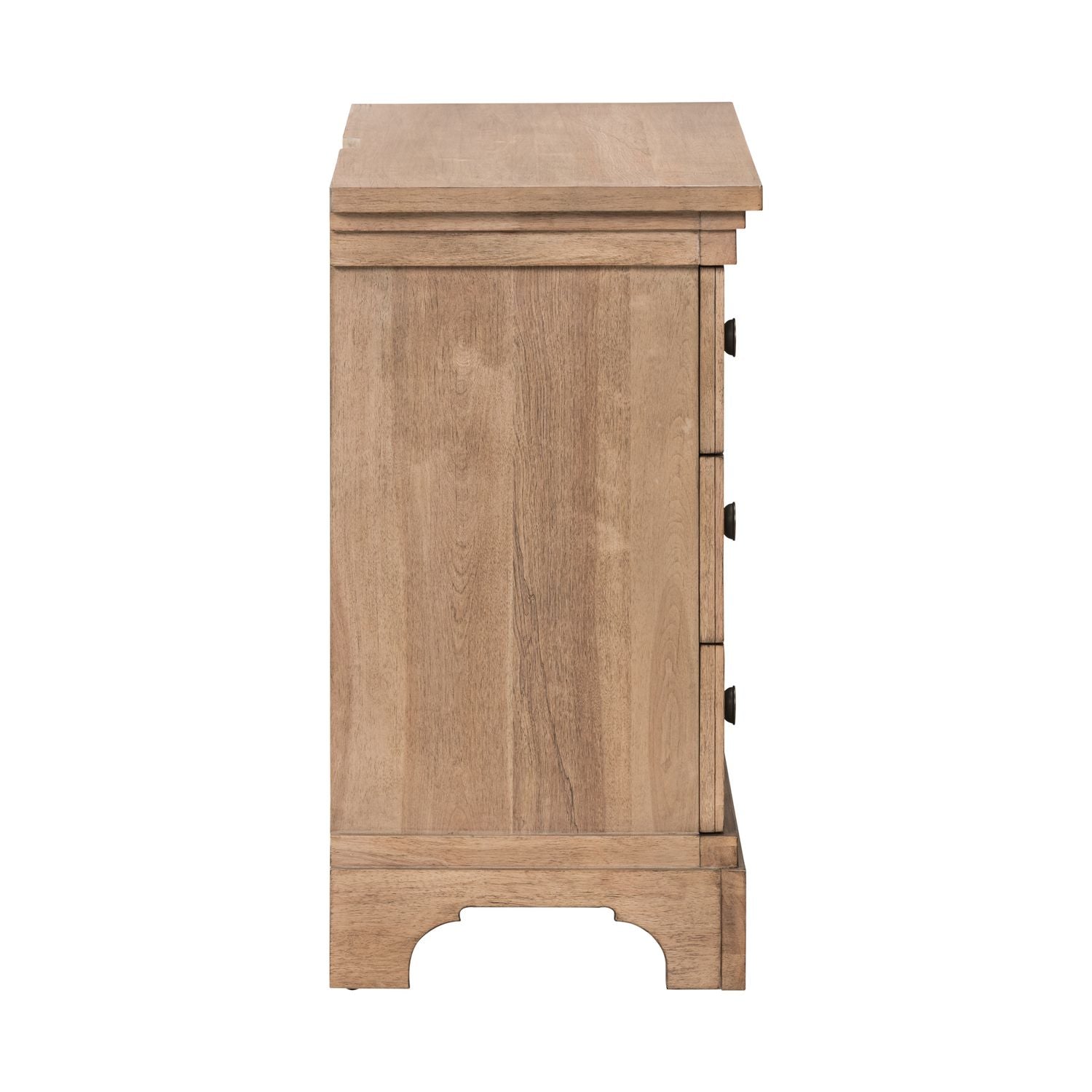 Haven Hills Bedside Chest w/ Charging Station - Luxury Home Furniture (MI)
