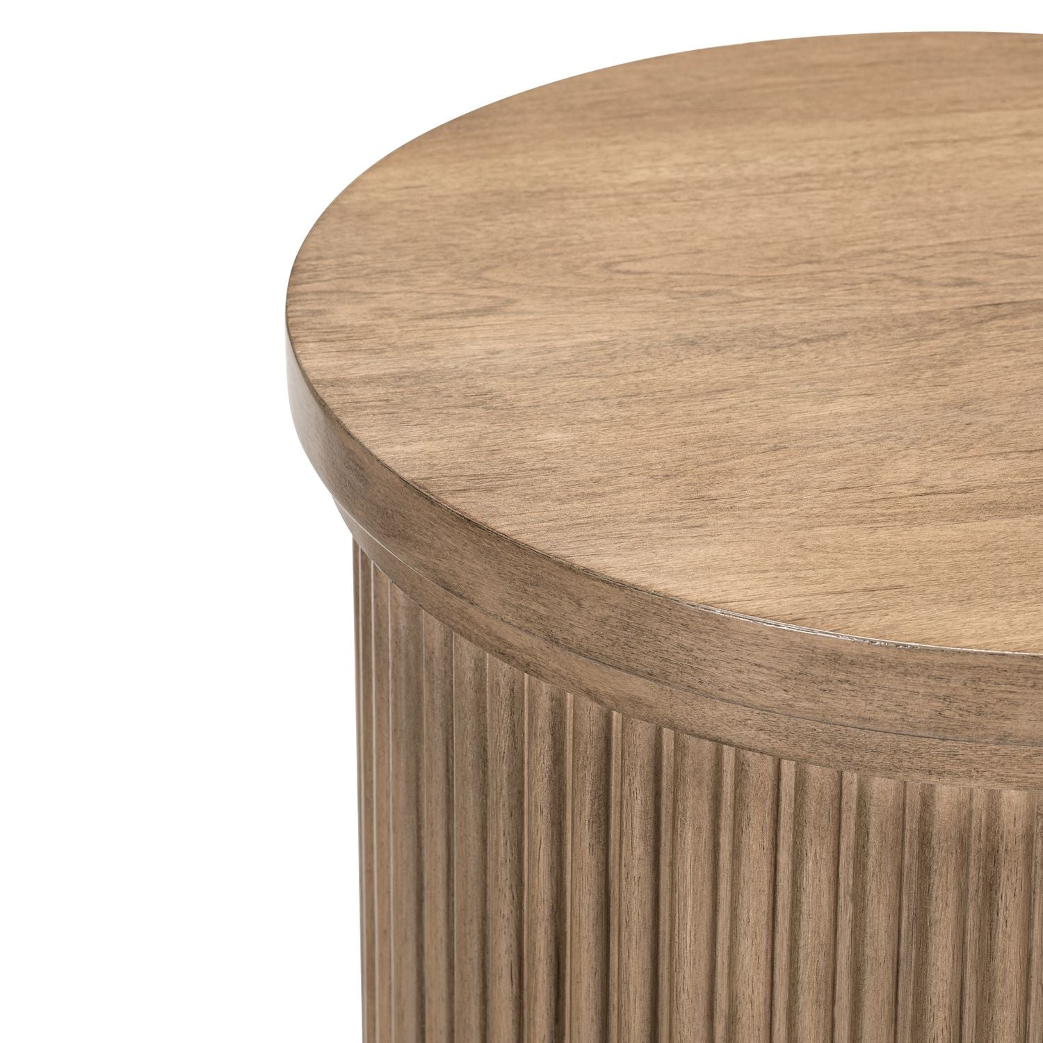 Haven Hills Round Chairside Table - Luxury Home Furniture (MI)