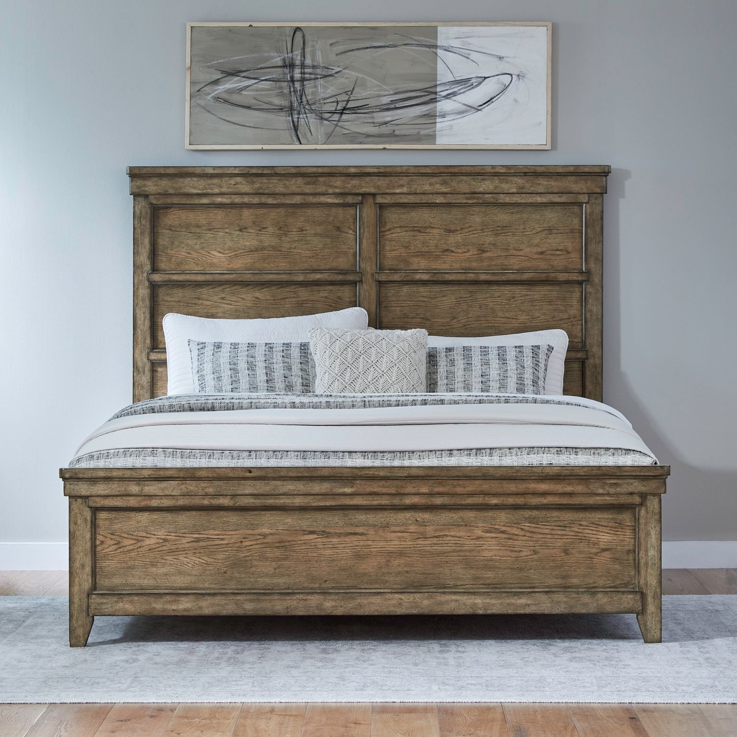 Carolina Park King Panel Bed image