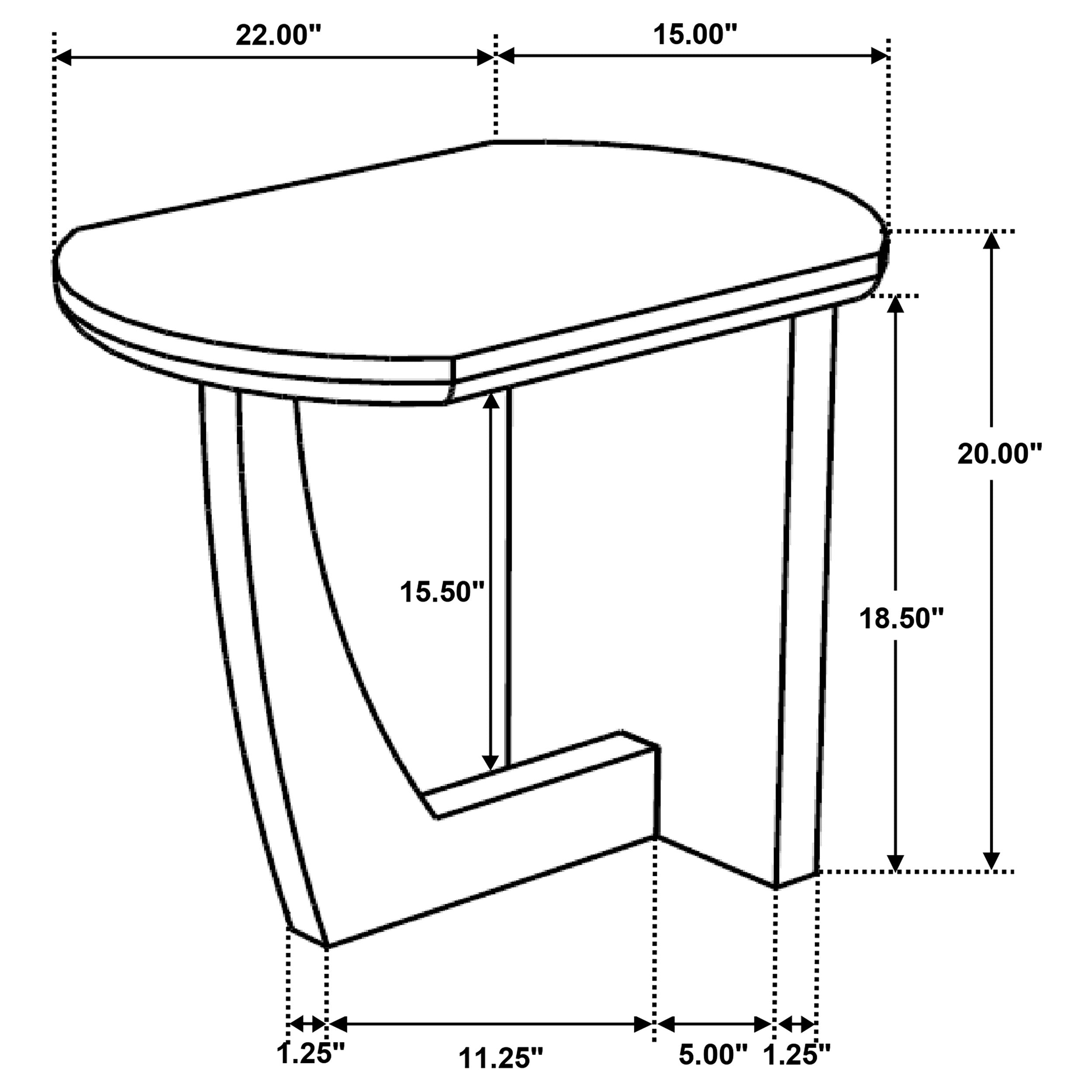 Fletcher End & Side Table - Luxury Home Furniture (MI)