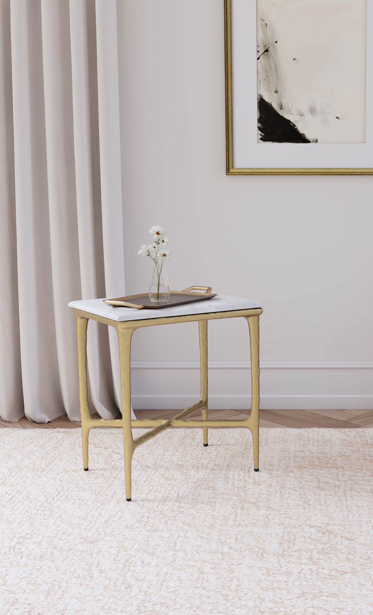 Baldwin Side Table - Luxury Home Furniture (MI)