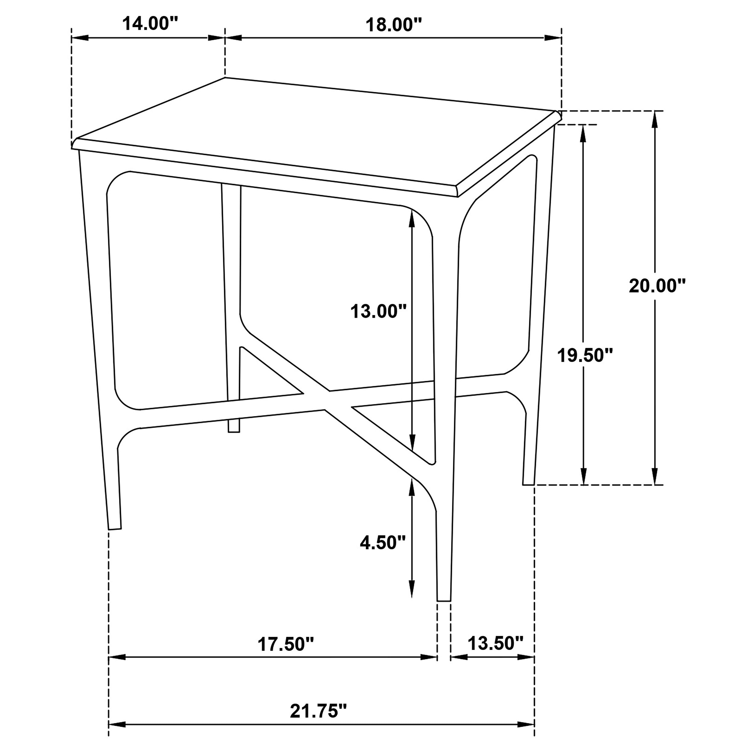 Baldwin Side Table - Luxury Home Furniture (MI)