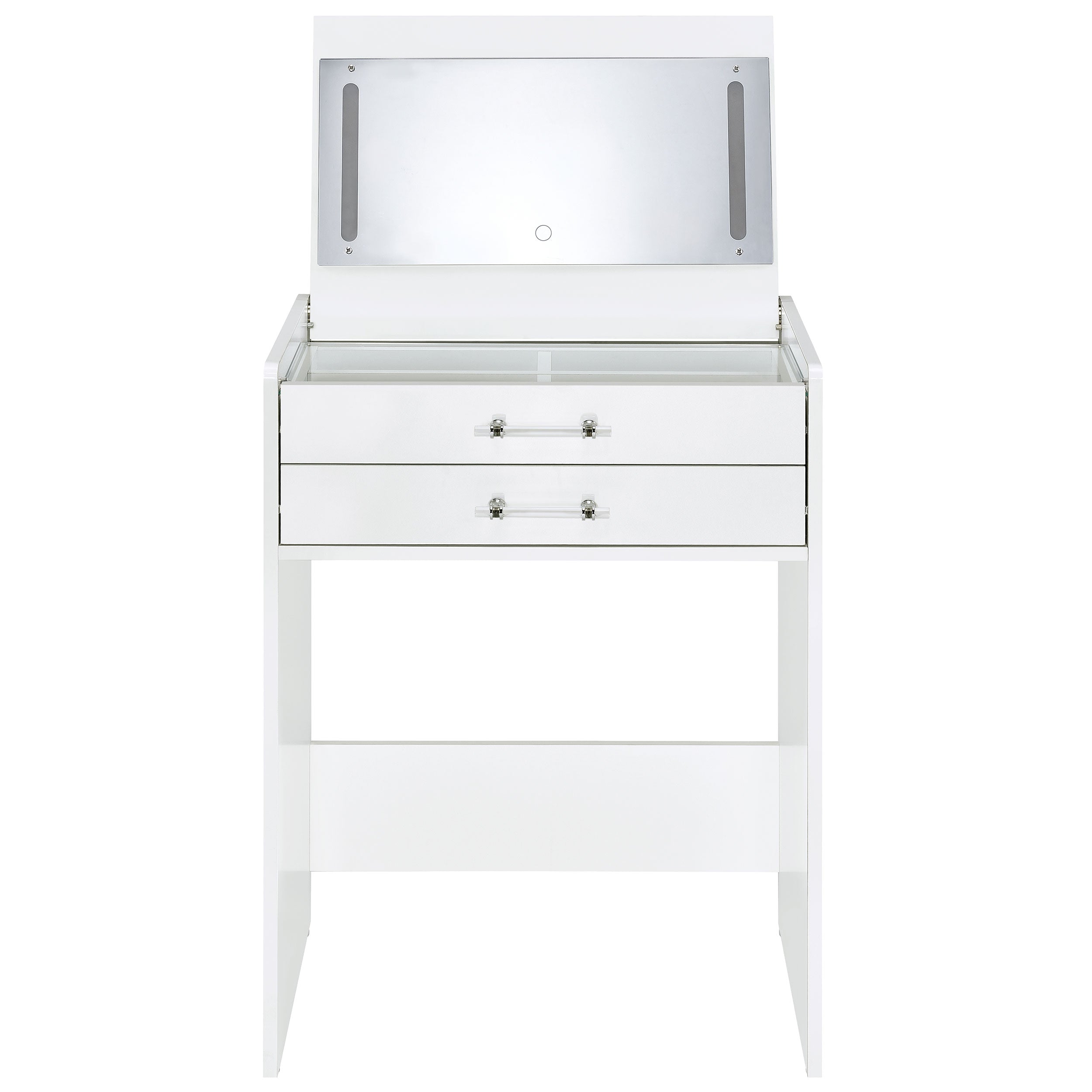 Danbury Makeup Vanity Table with LED Mirror and Stool - Luxury Home Furniture (MI)