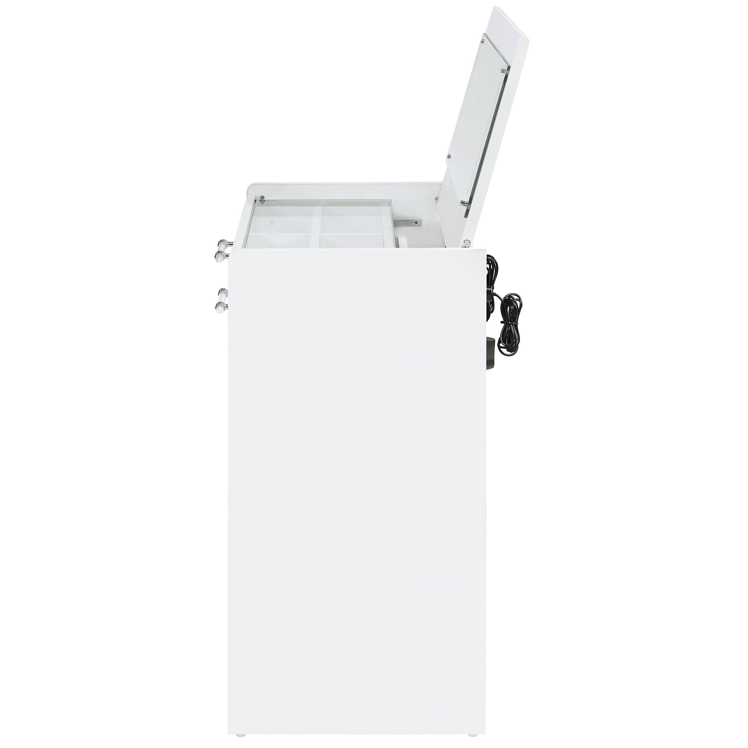 Danbury Makeup Vanity Table with LED Mirror and Stool - Luxury Home Furniture (MI)