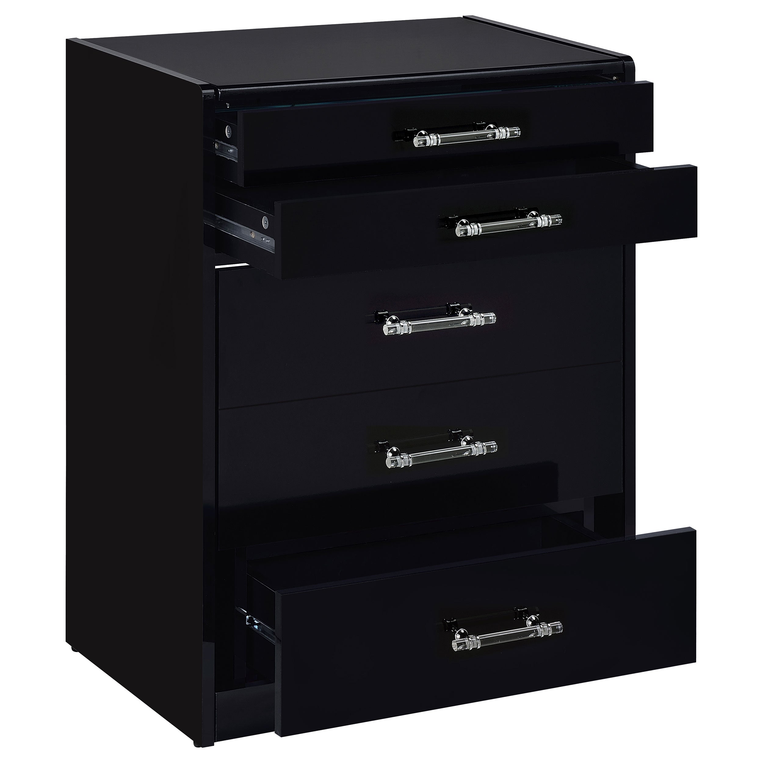 Danbury Makeup Vanity Table with LED Mirror and Stool - Luxury Home Furniture (MI)
