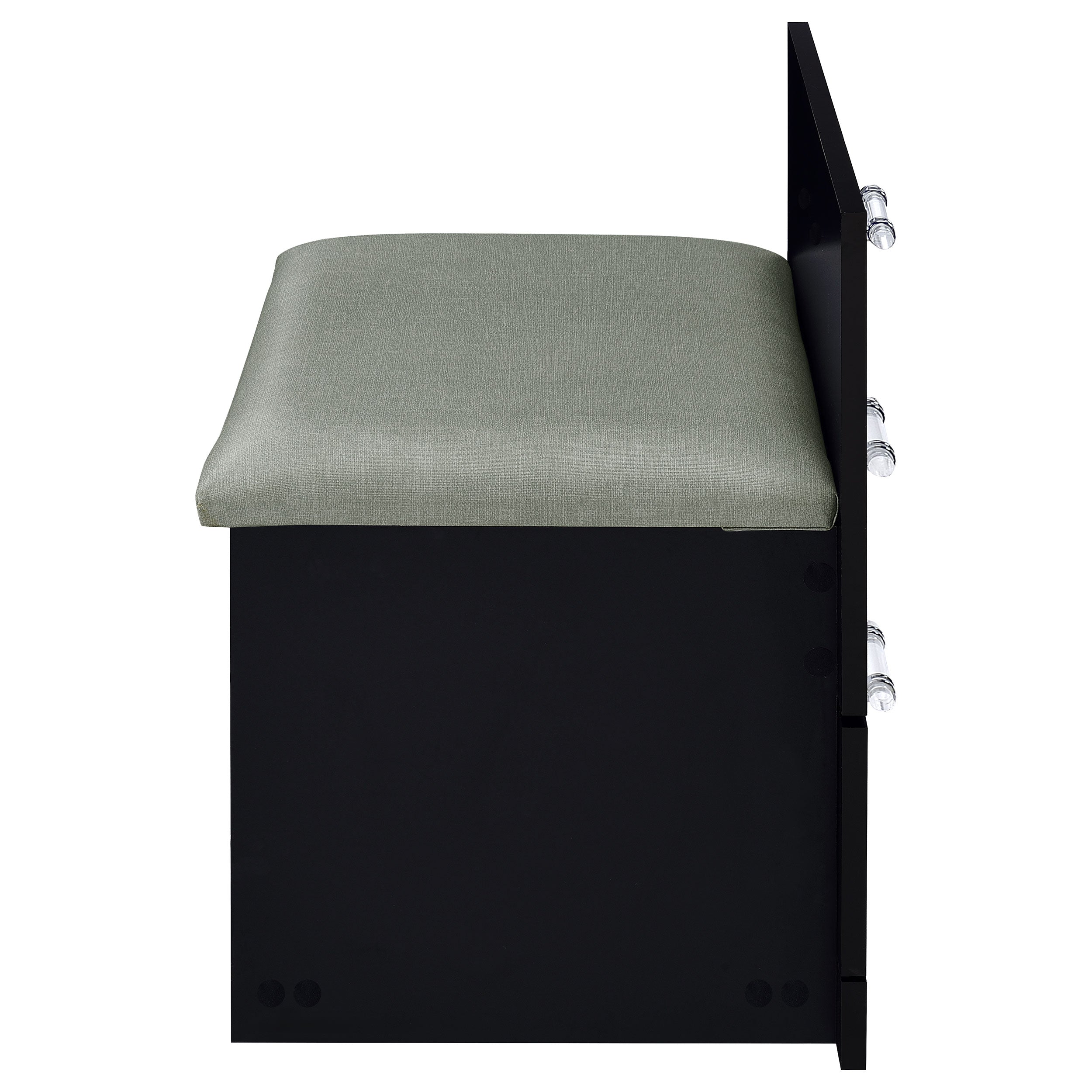 Danbury Makeup Vanity Table with LED Mirror and Stool - Luxury Home Furniture (MI)
