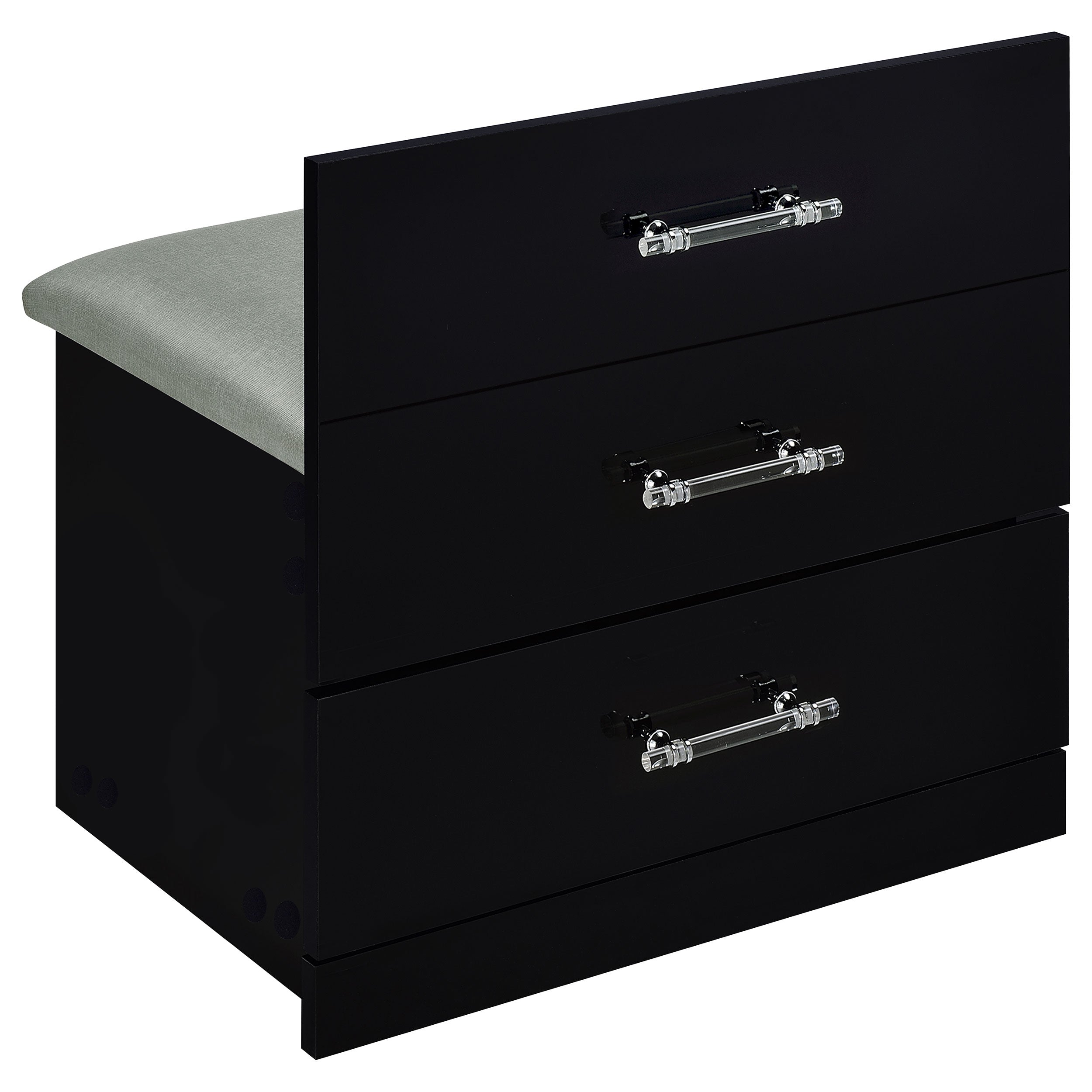 Danbury Makeup Vanity Table with LED Mirror and Stool - Luxury Home Furniture (MI)