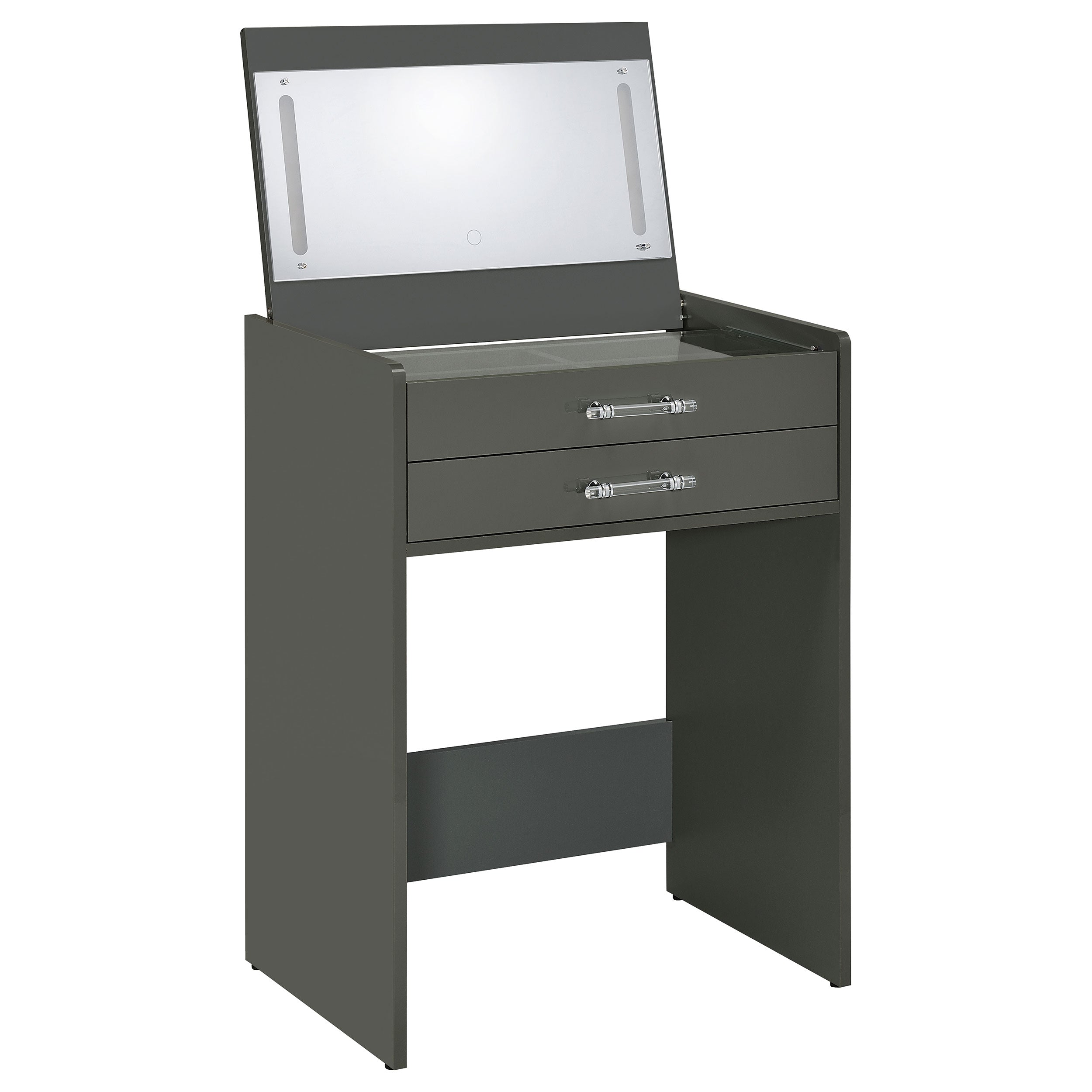 Danbury Makeup Vanity Table with LED Mirror and Stool - Luxury Home Furniture (MI)