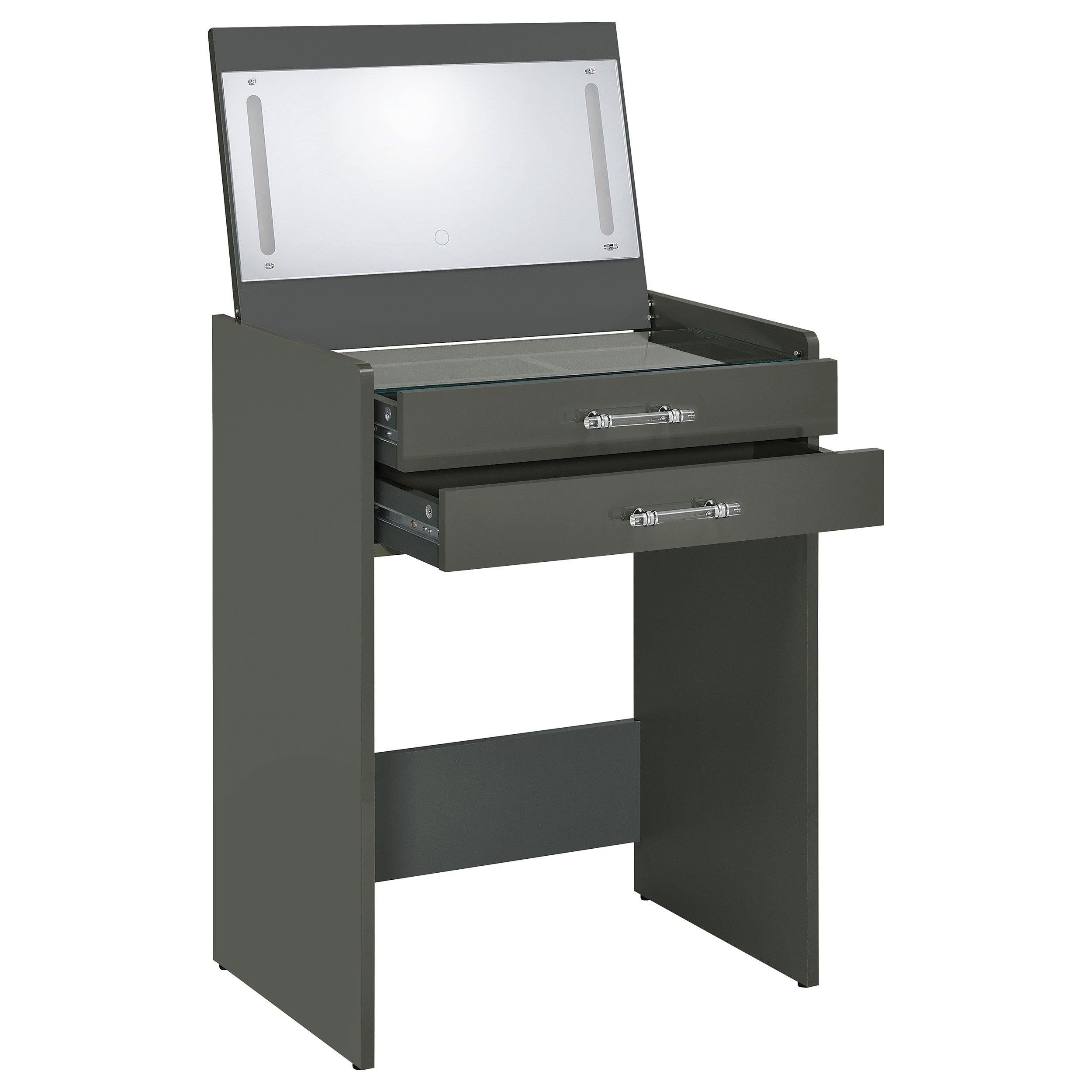 Danbury Makeup Vanity Table with LED Mirror and Stool - Luxury Home Furniture (MI)