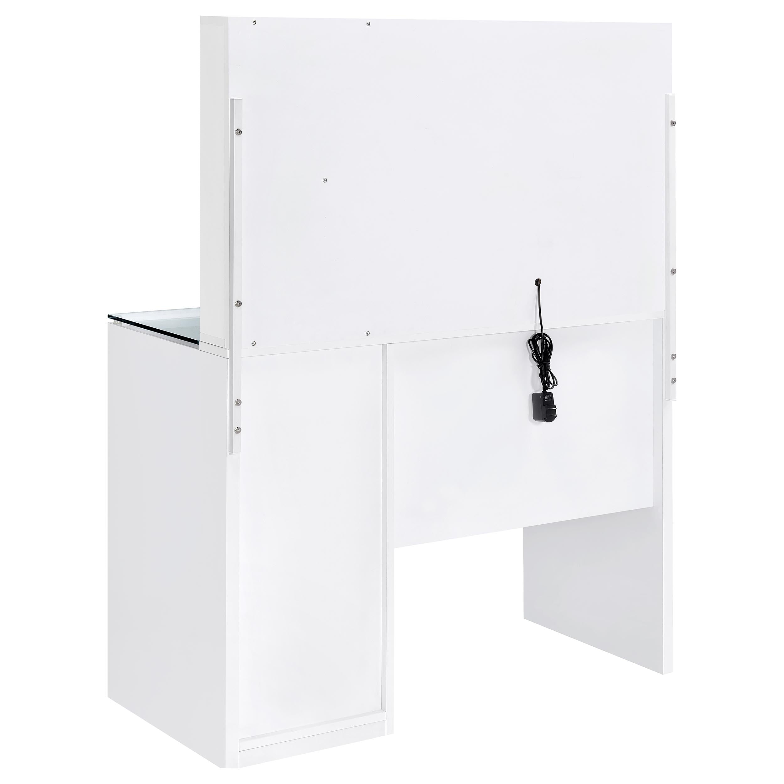 Flora Makeup Vanity Table with LED Mirror and Stool - Luxury Home Furniture (MI)