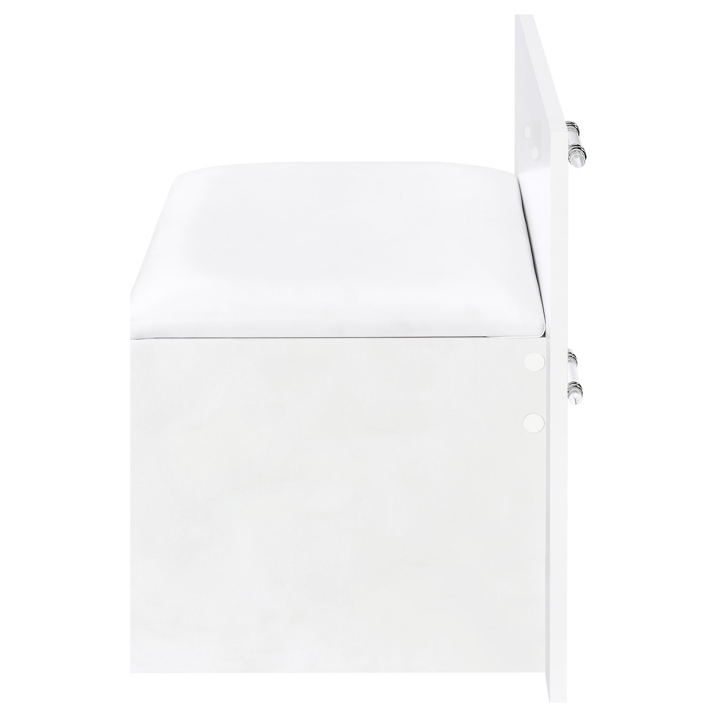 Flora Makeup Vanity Table with LED Mirror and Stool - Luxury Home Furniture (MI)