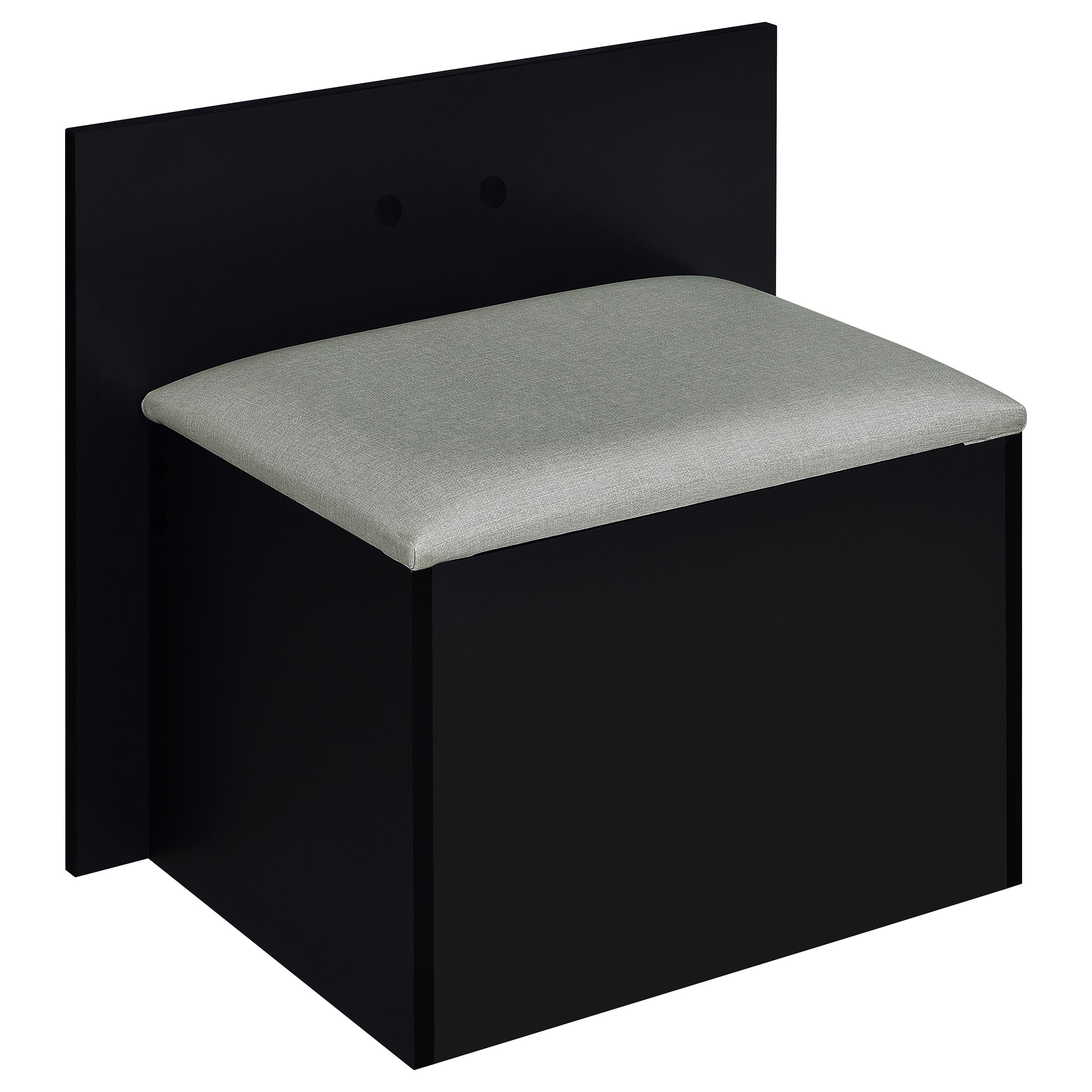 Flora Makeup Vanity Table with LED Mirror and Stool - Luxury Home Furniture (MI)