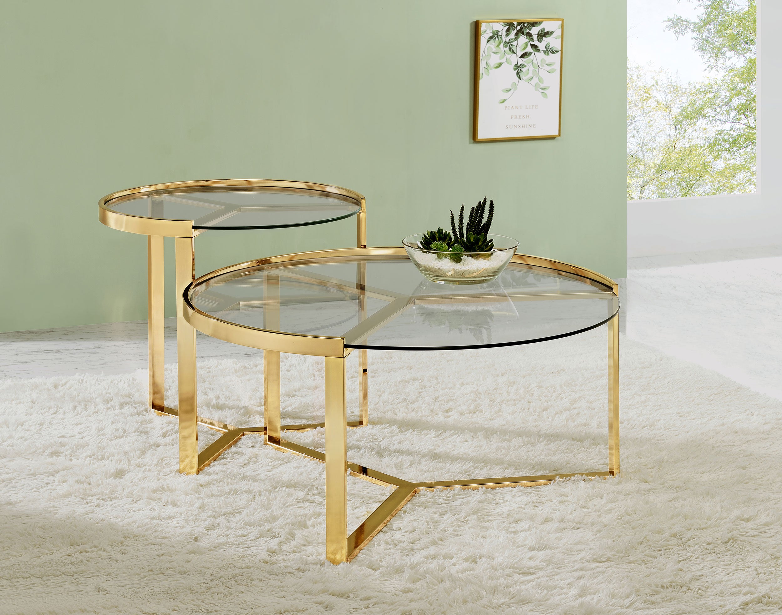Delia Nesting Coffee Table - Luxury Home Furniture (MI)