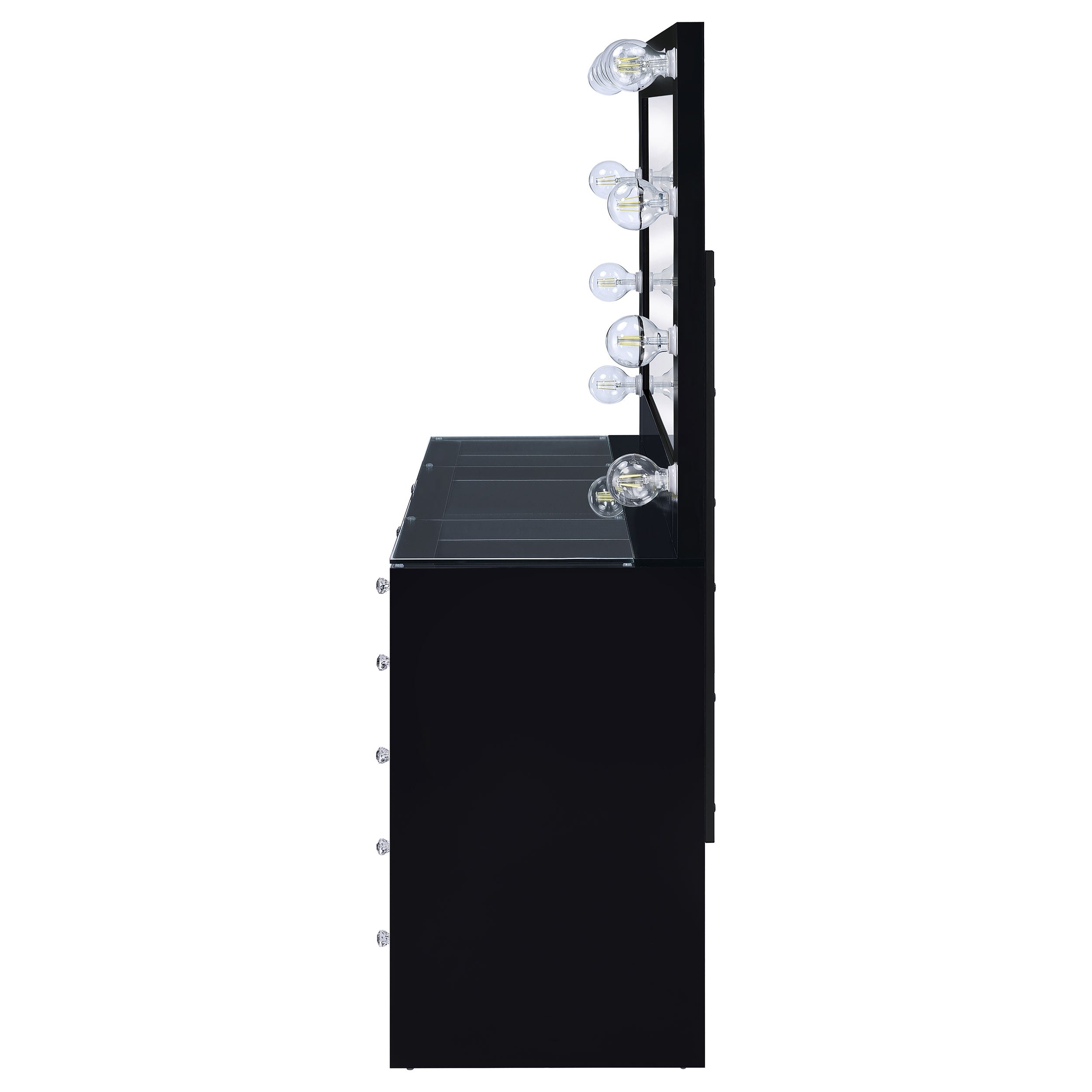 Acena Makeup Vanity Table with LED Mirror - Luxury Home Furniture (MI)