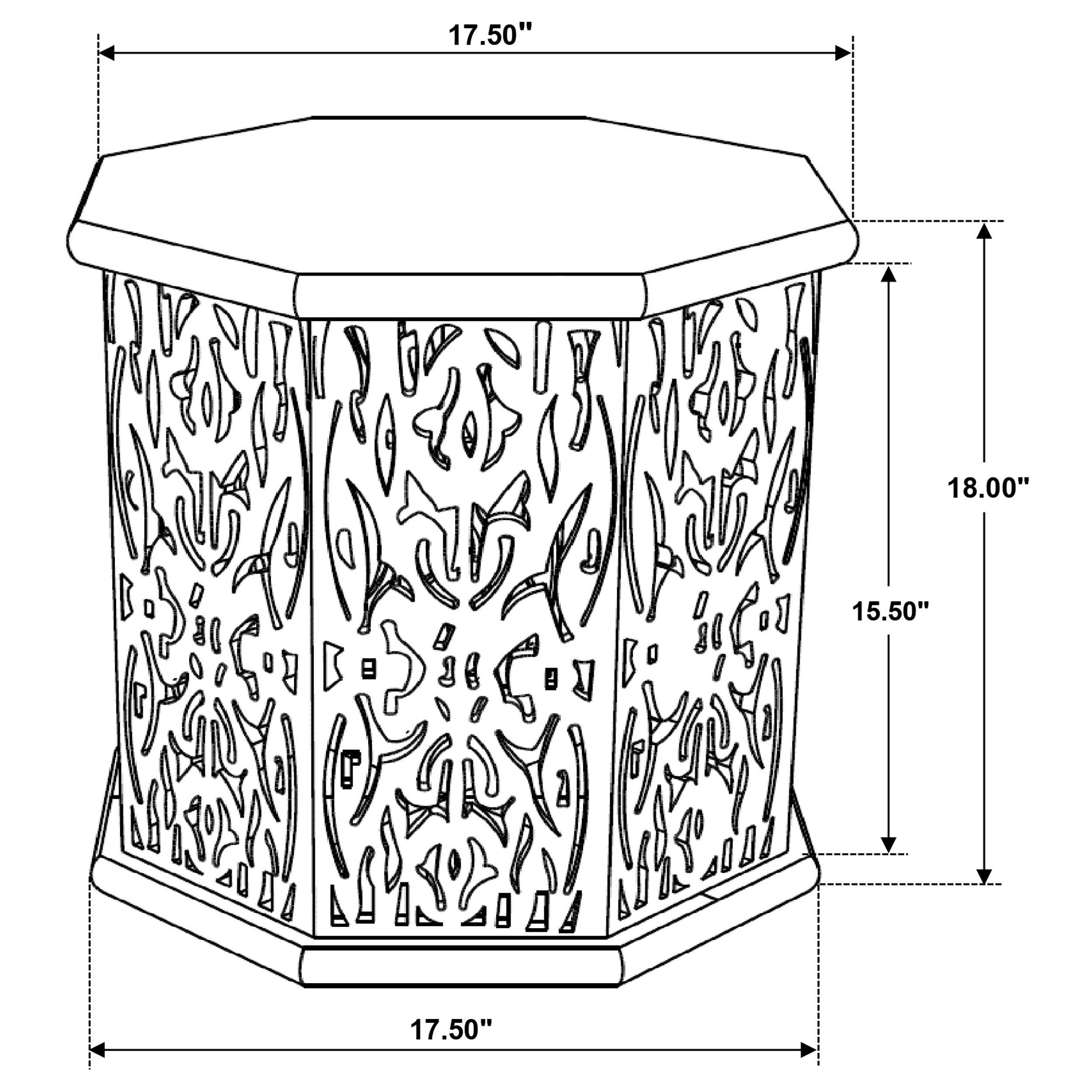 Torres End & Side Table - Luxury Home Furniture (MI)