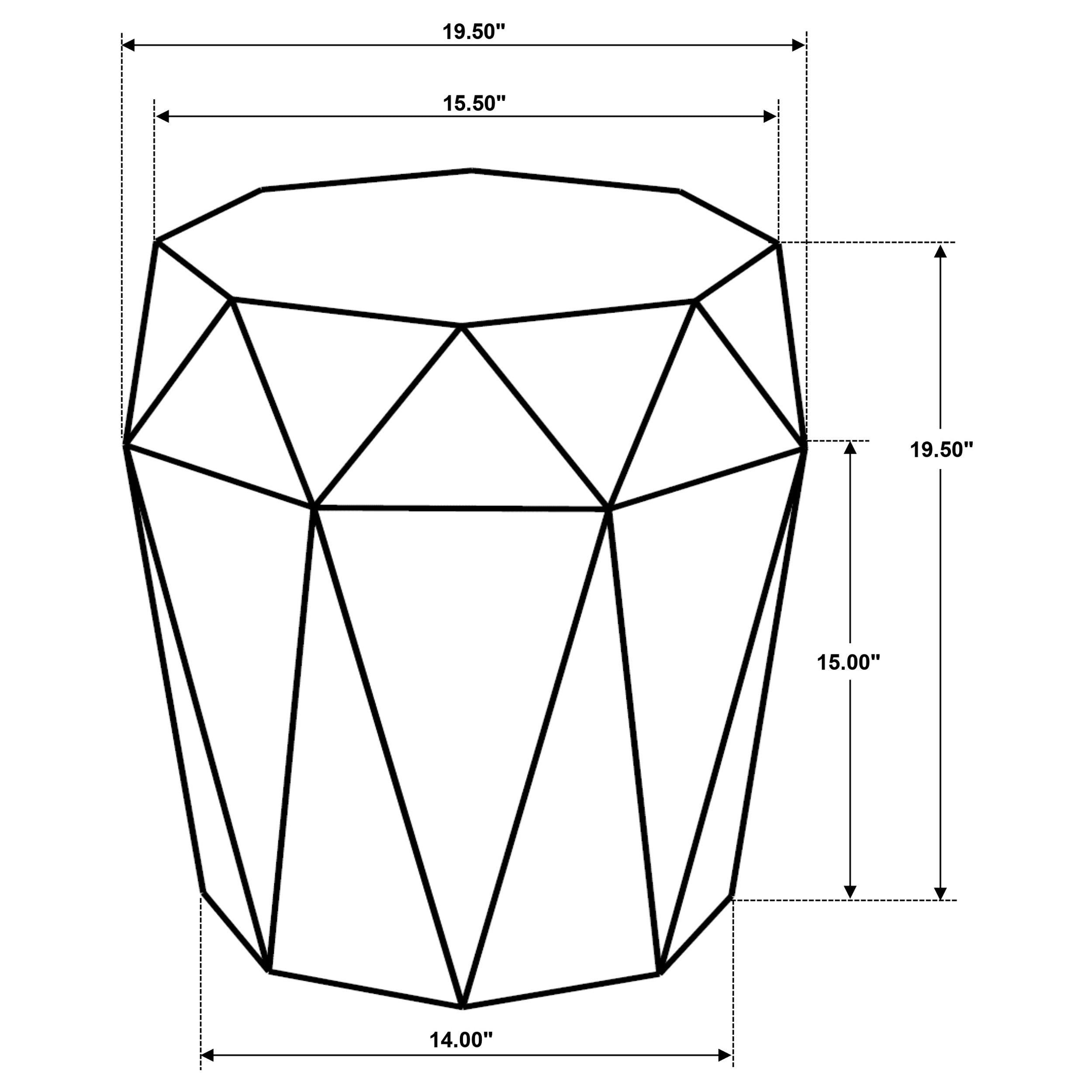 Jacinto End & Side Table - Luxury Home Furniture (MI)