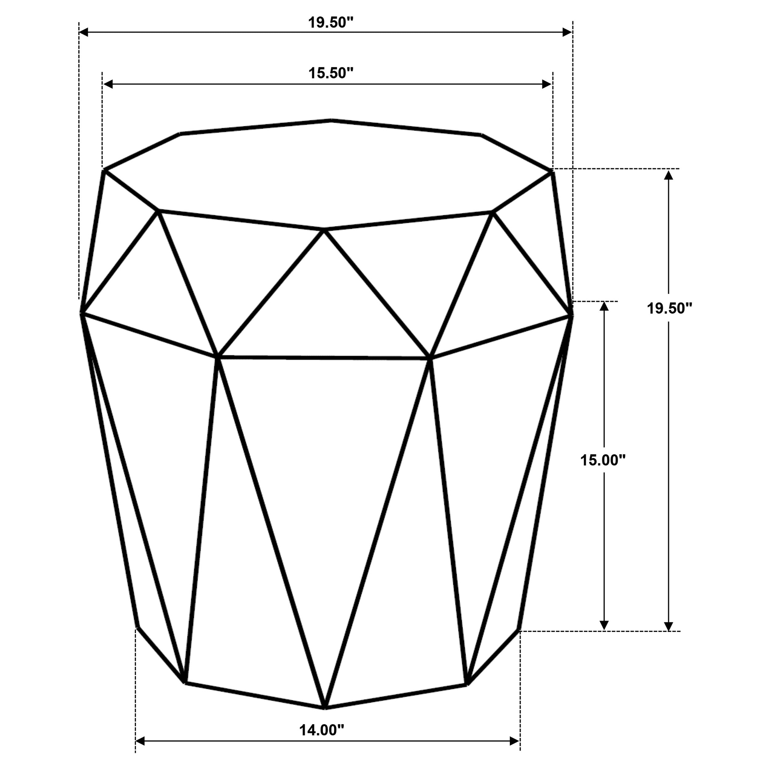 Jacinto End & Side Table - Luxury Home Furniture (MI)