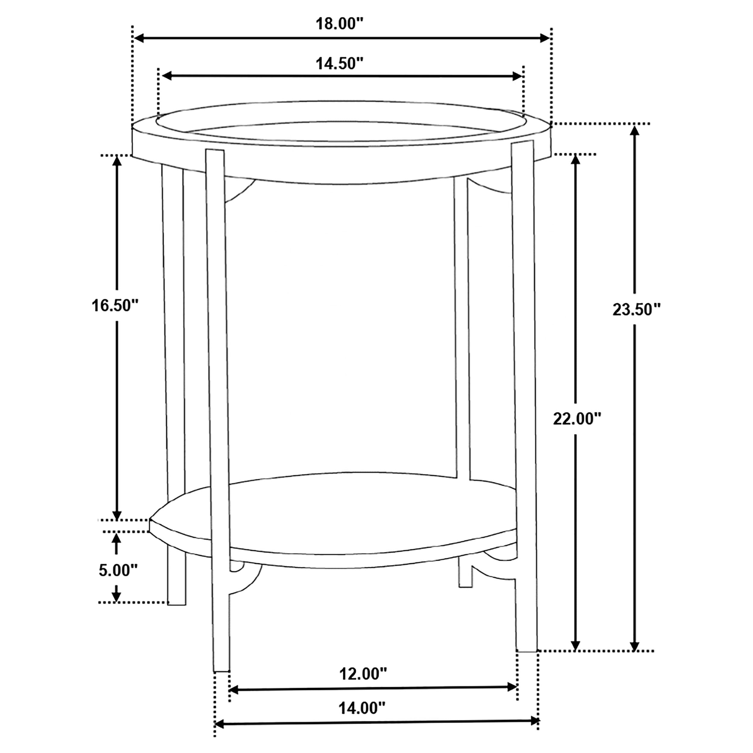 Adhvik End Table - Luxury Home Furniture (MI)