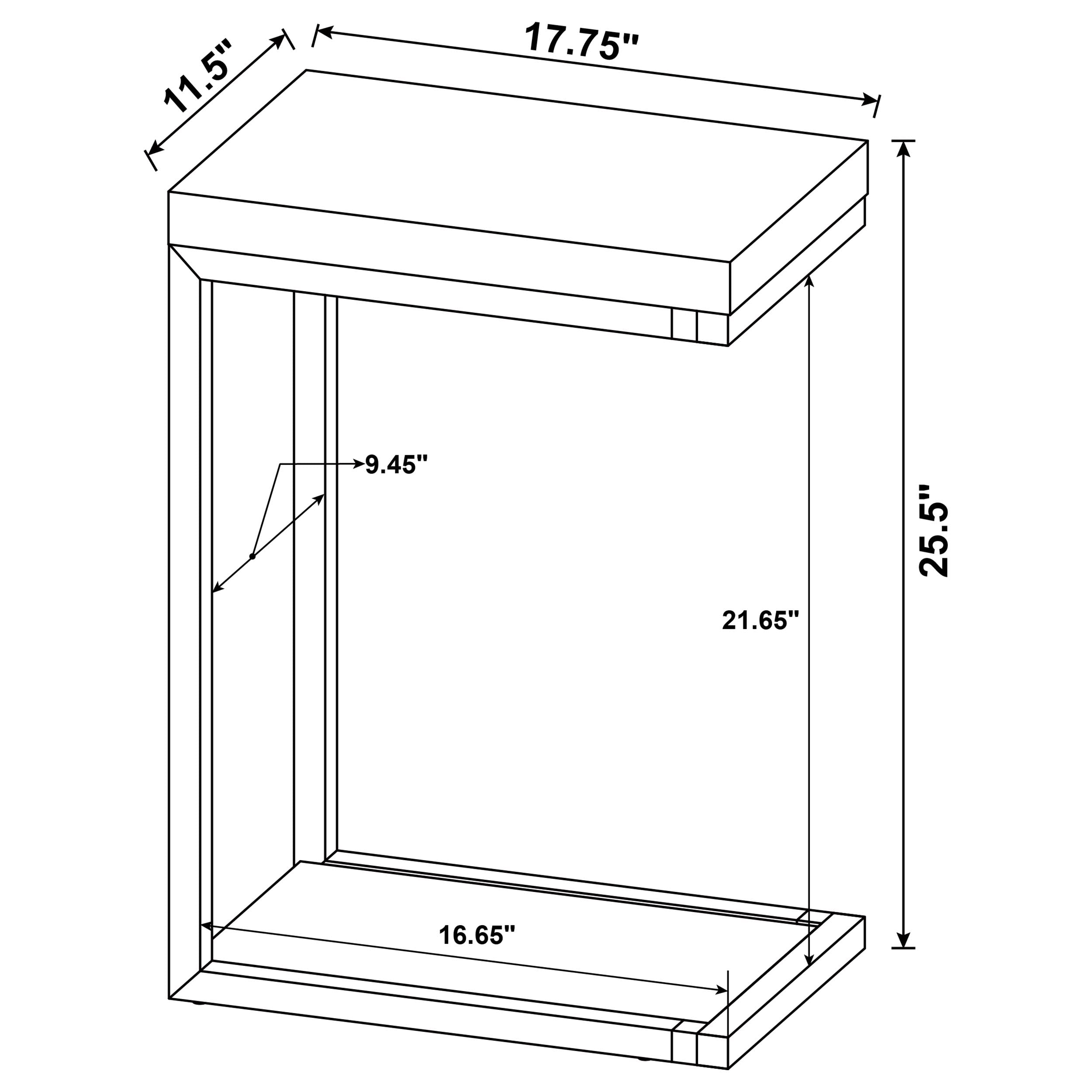 Beck Side Table - Luxury Home Furniture (MI)