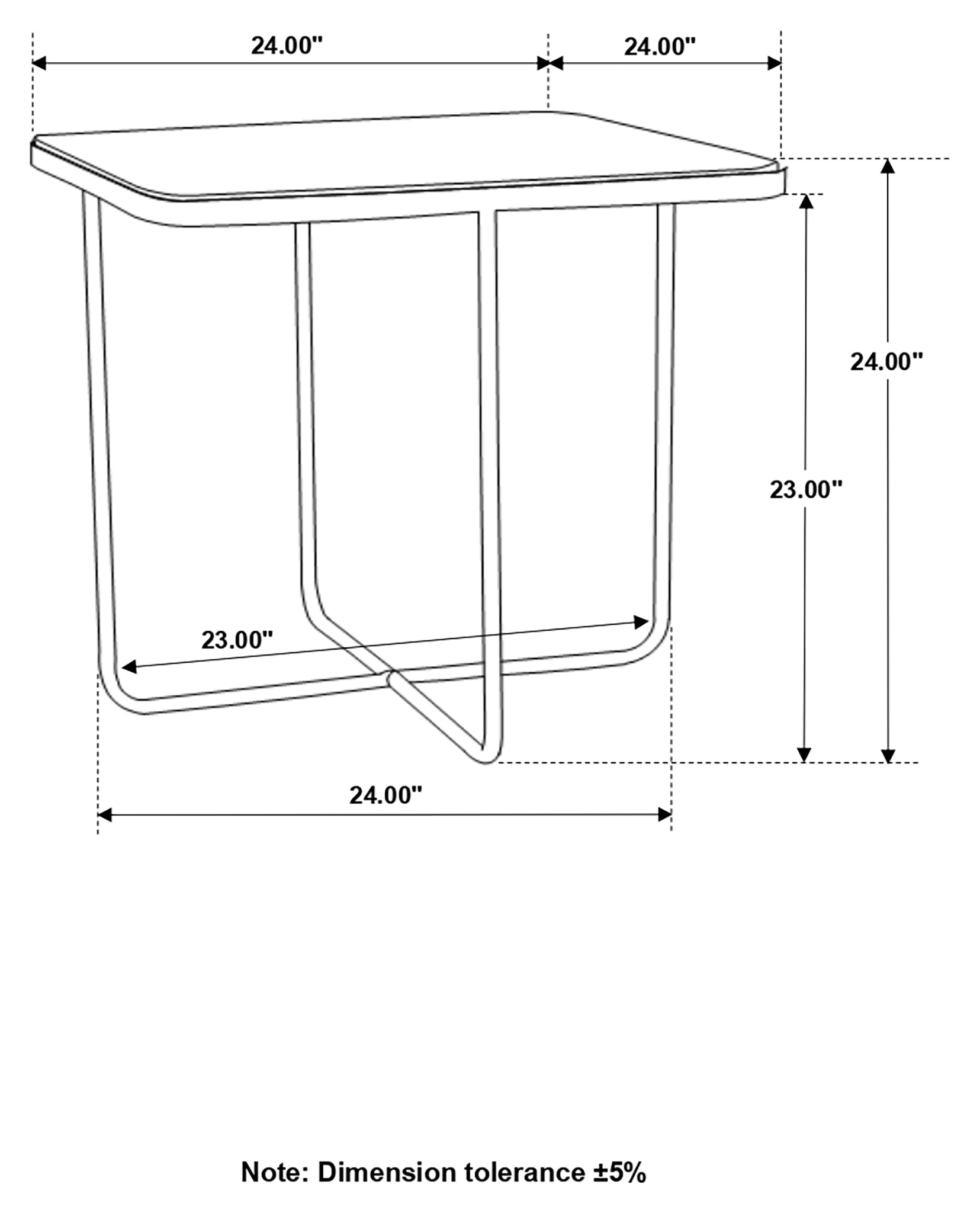 Elyna Side Table - Luxury Home Furniture (MI)